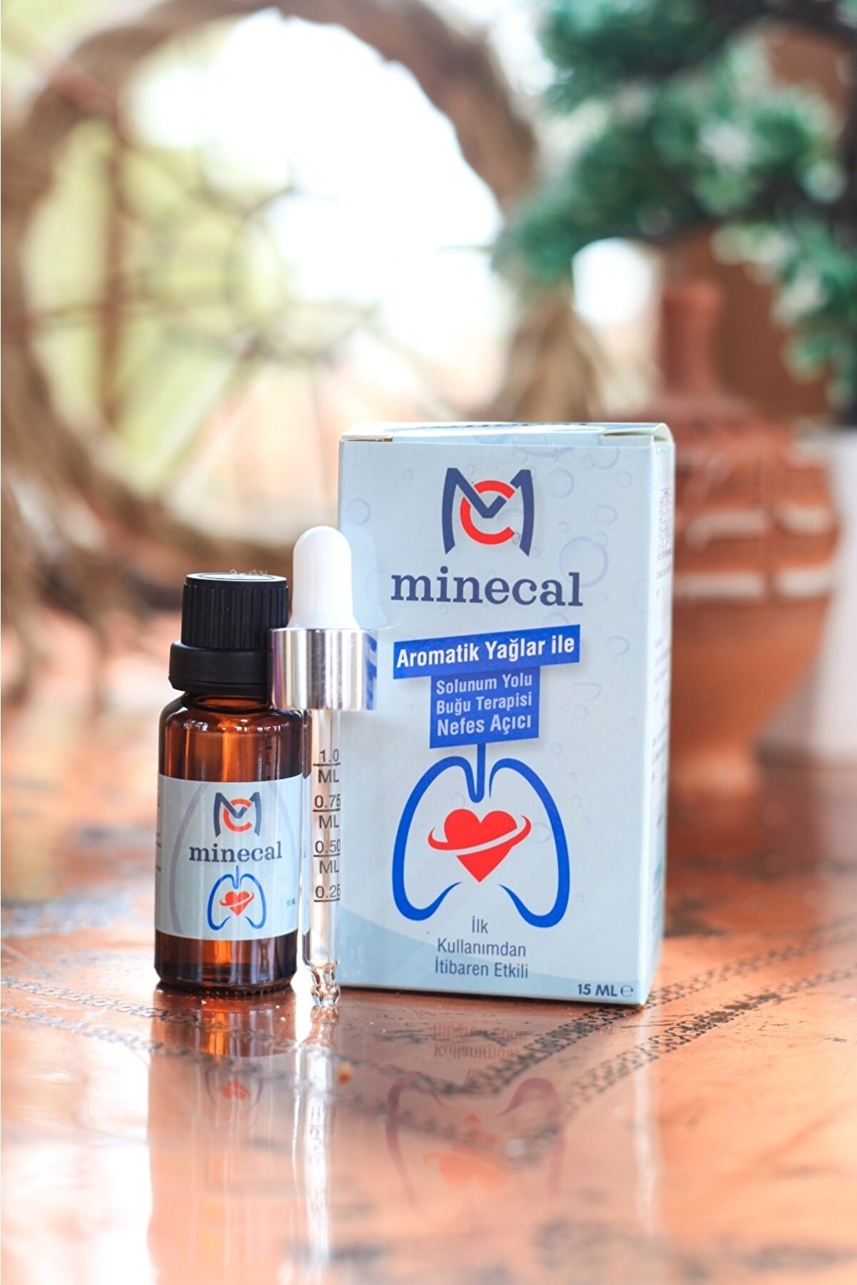 Minecal Aromatik Yağlar Ile Buğu Terapi Ve Nefes Açıcı
