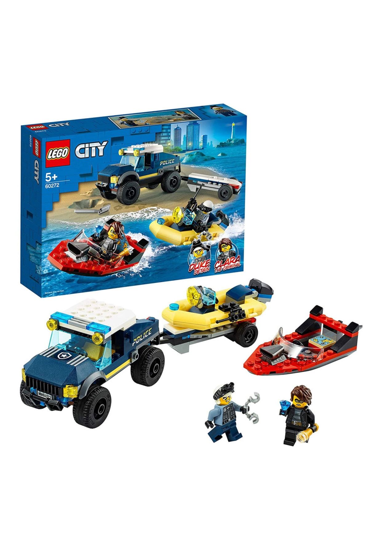 LEGO Lsct60272 Lego City Elit Polis Tekne Taşıma Aracı 60272 Polis Oyuncağı Çocuklara Yönelik Harika Bir