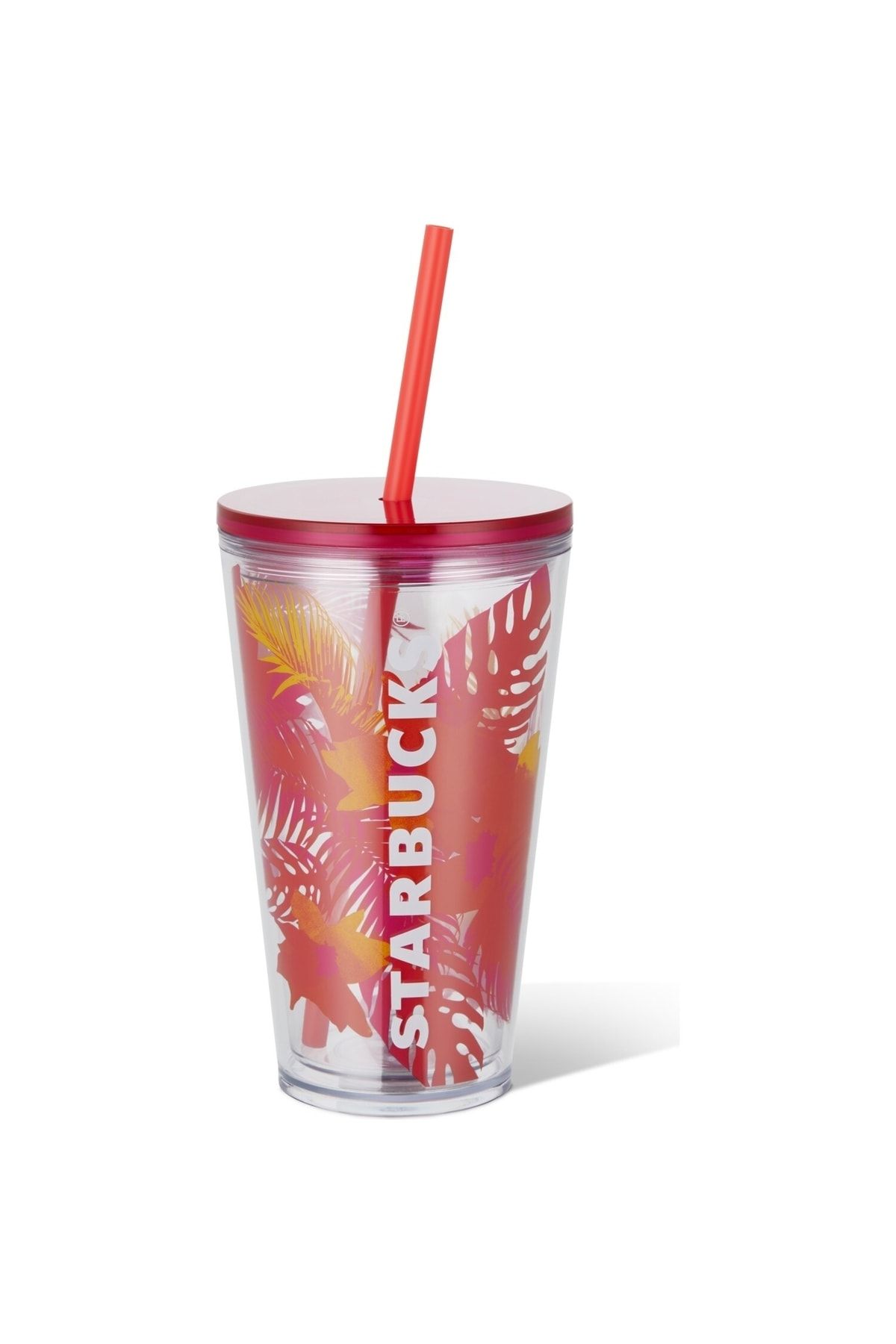 Starbucks ® Palmiyeli Soğuk Içecek Bardağı - Sert Plastik