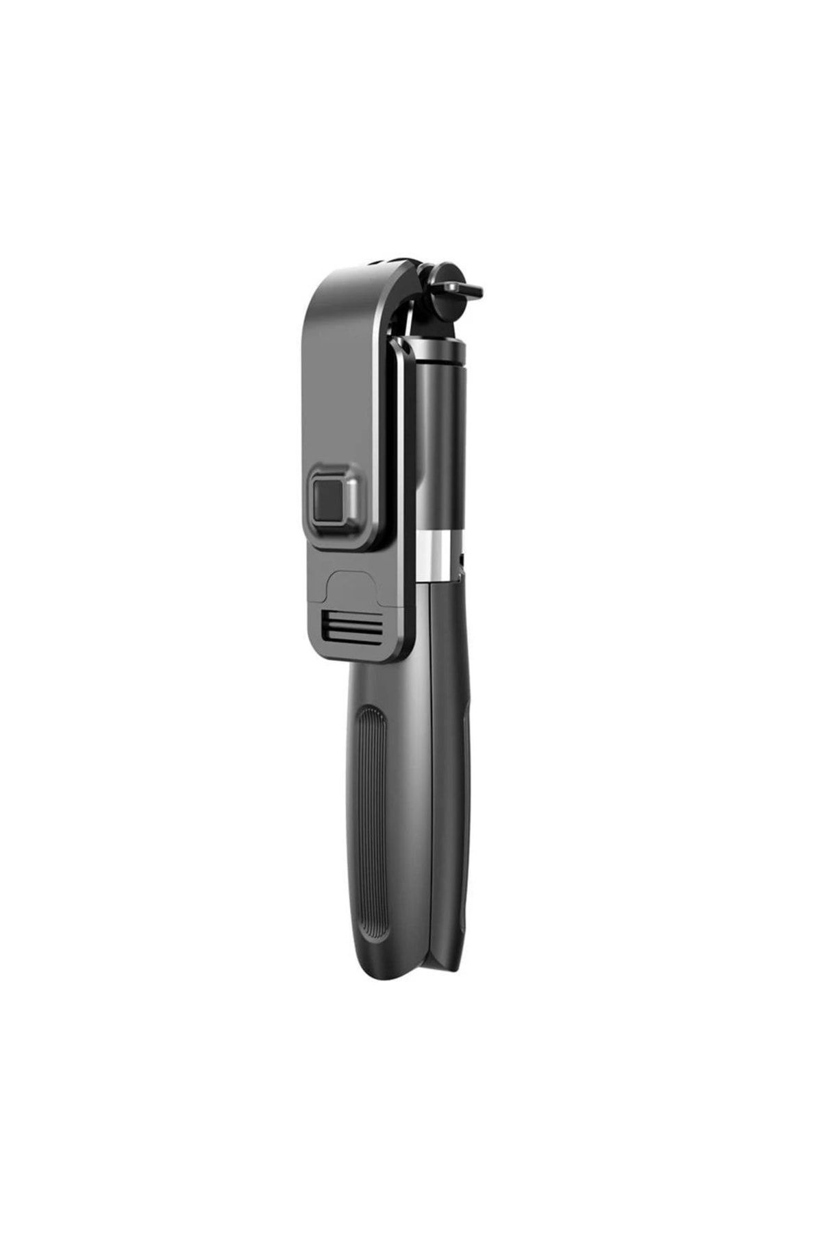 VOOKA Bluetooth Kumandalı Led Işıklı 360 Derece Dönebilen Mini Selfie Stick Telefon Tutucu Kumandalı Öz