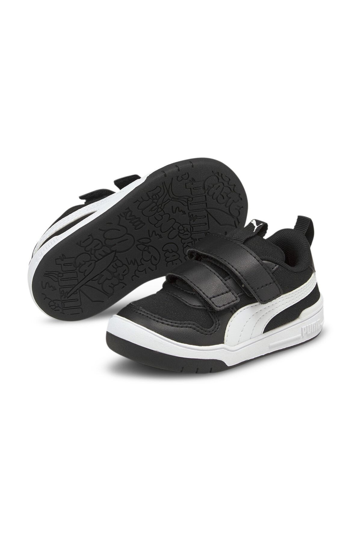 Puma Multiflex Mesh Çocuk Siyah Sneaker