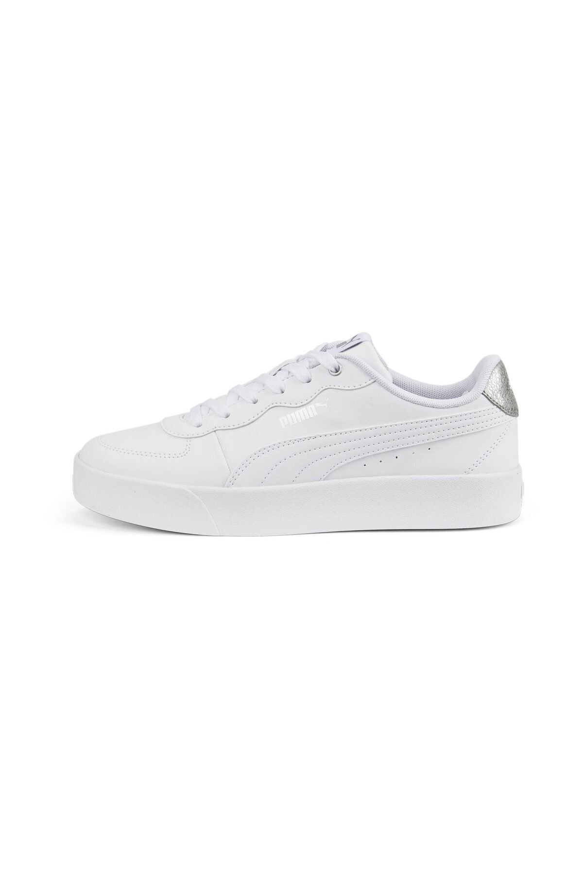 Puma Kadın / Kız Sneaker - Puma Skye Clean Distressed Puma White-Pu - 38666602