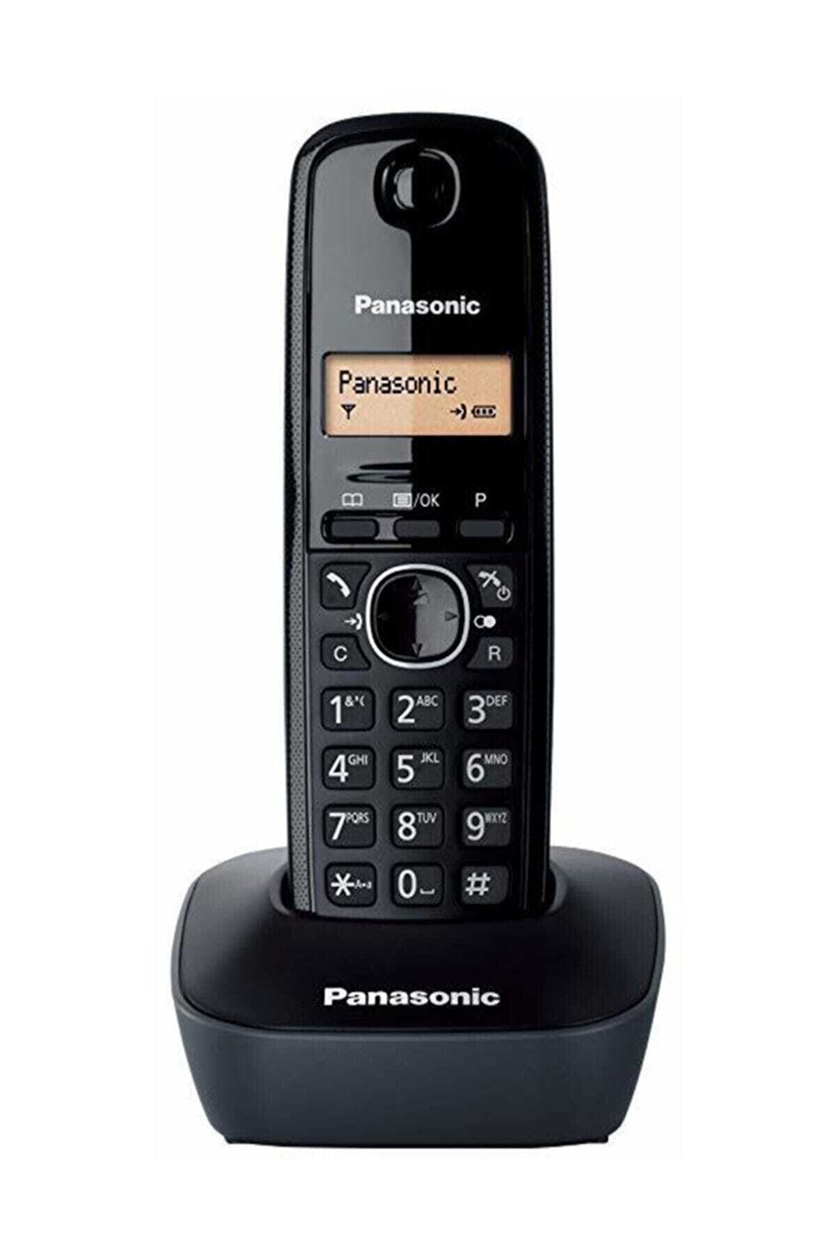 Panasonic Kx-tg 1611 Dect Kablosuz Telsiz Telefon (siyah)
