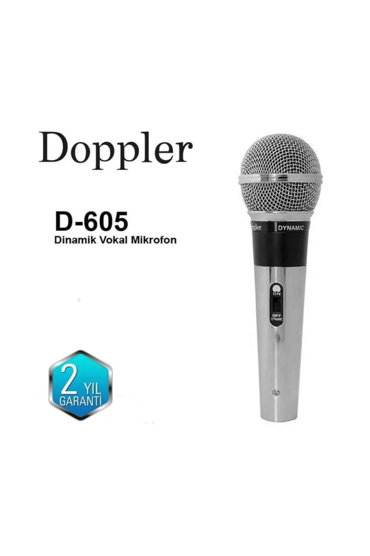 Doppler D-605 Dinamik Vokal Mikrofonu