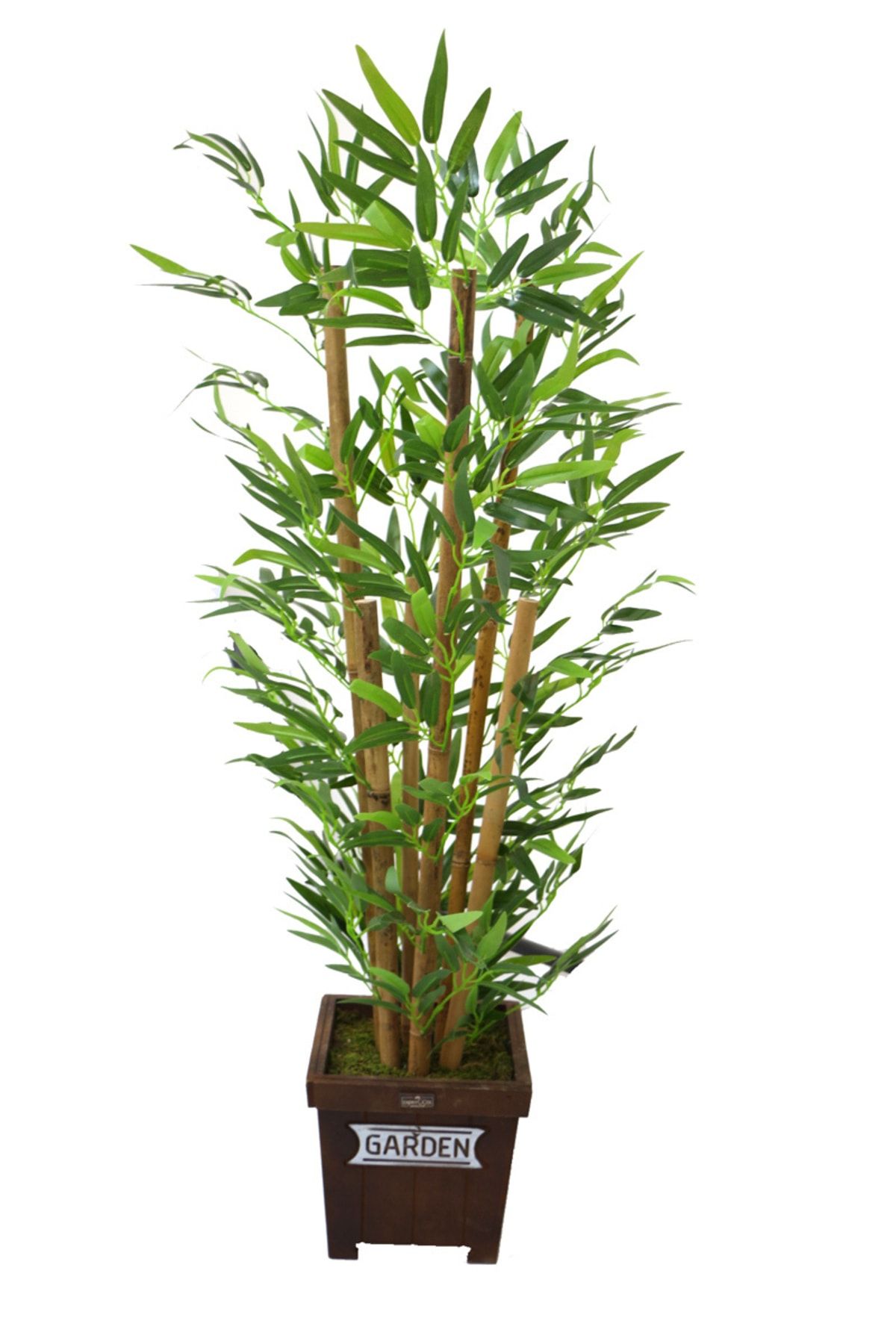 Yapay Çiçek Deposu Yapay Bambu Ağacı 6 Gövde 110 Cm Model 10
