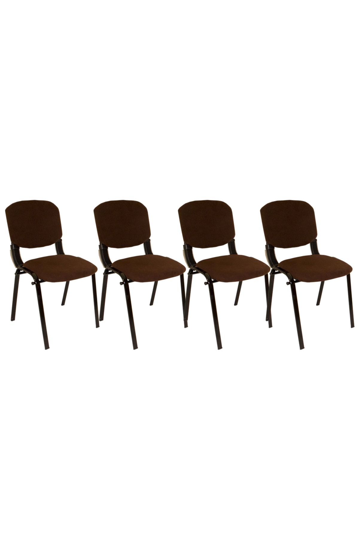 Dockers Form Ofis Ve Toplantı Sandalyesi (kumaş) (4 Adet) - Kahve