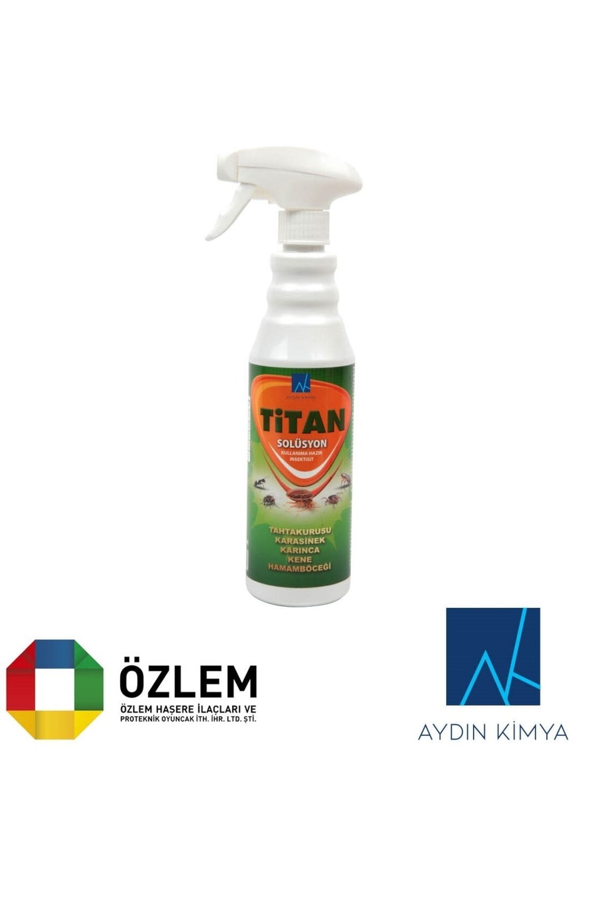 Titan Solüsyon Kullanıma Hazır Böcek Ilacı 450 Ml