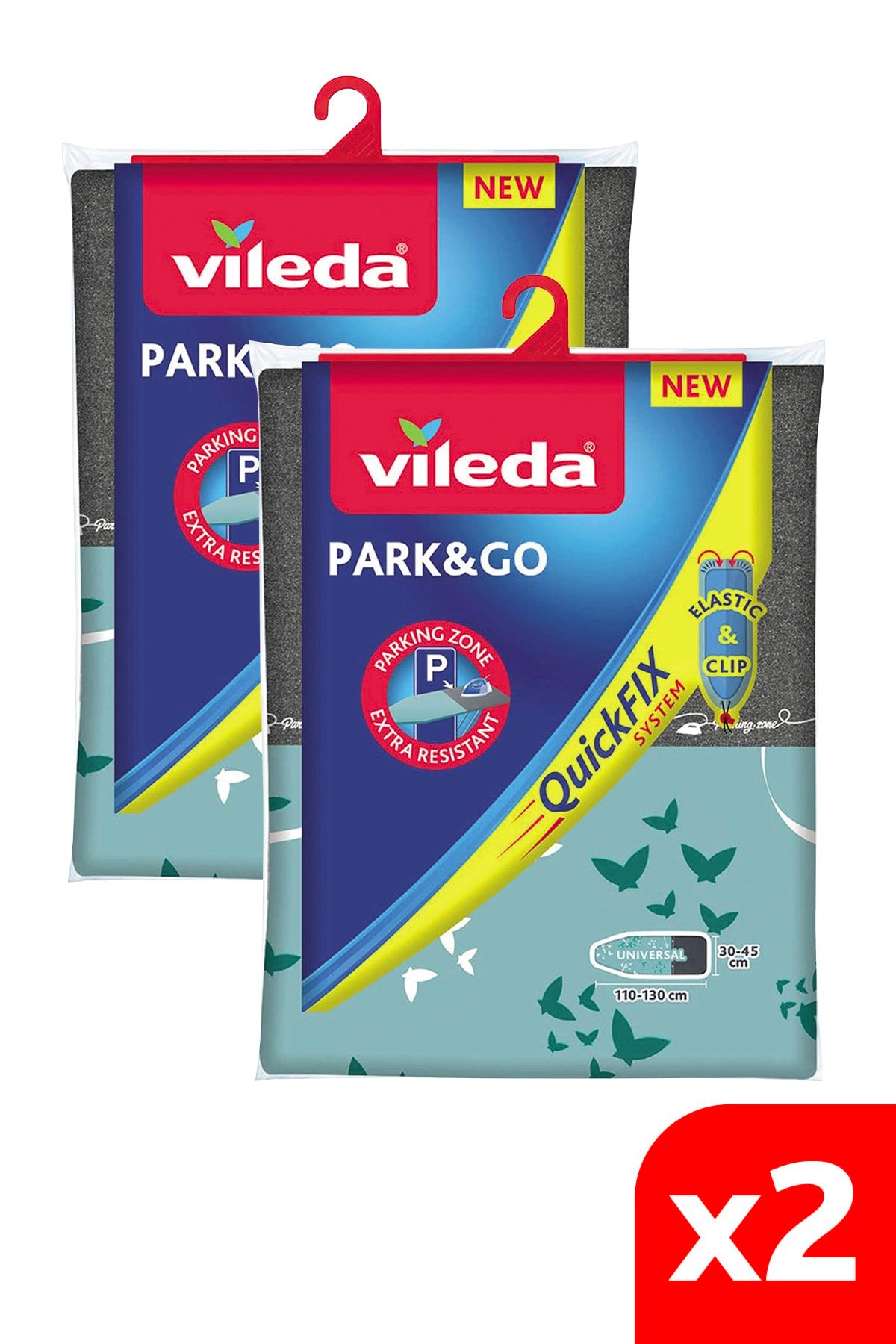 Vileda Park&Go Ütü Masası Kılıfı 2'Li Paket