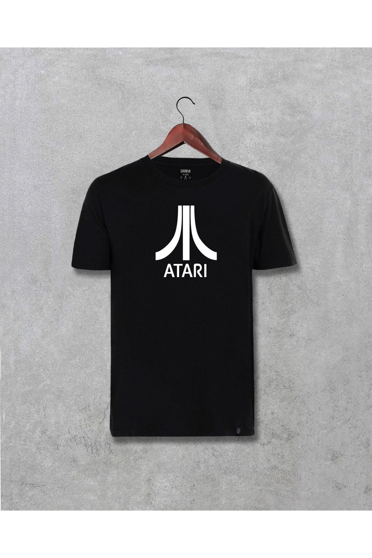 Darkia Atari Logo Tasarım Baskılı Unisex Tişört