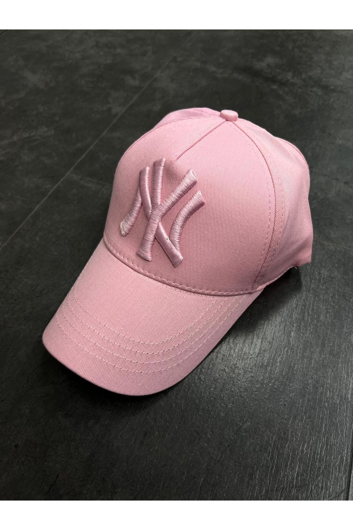 Goldmine Unisex Beyzbol Ny Şapka Pembe - Pembe