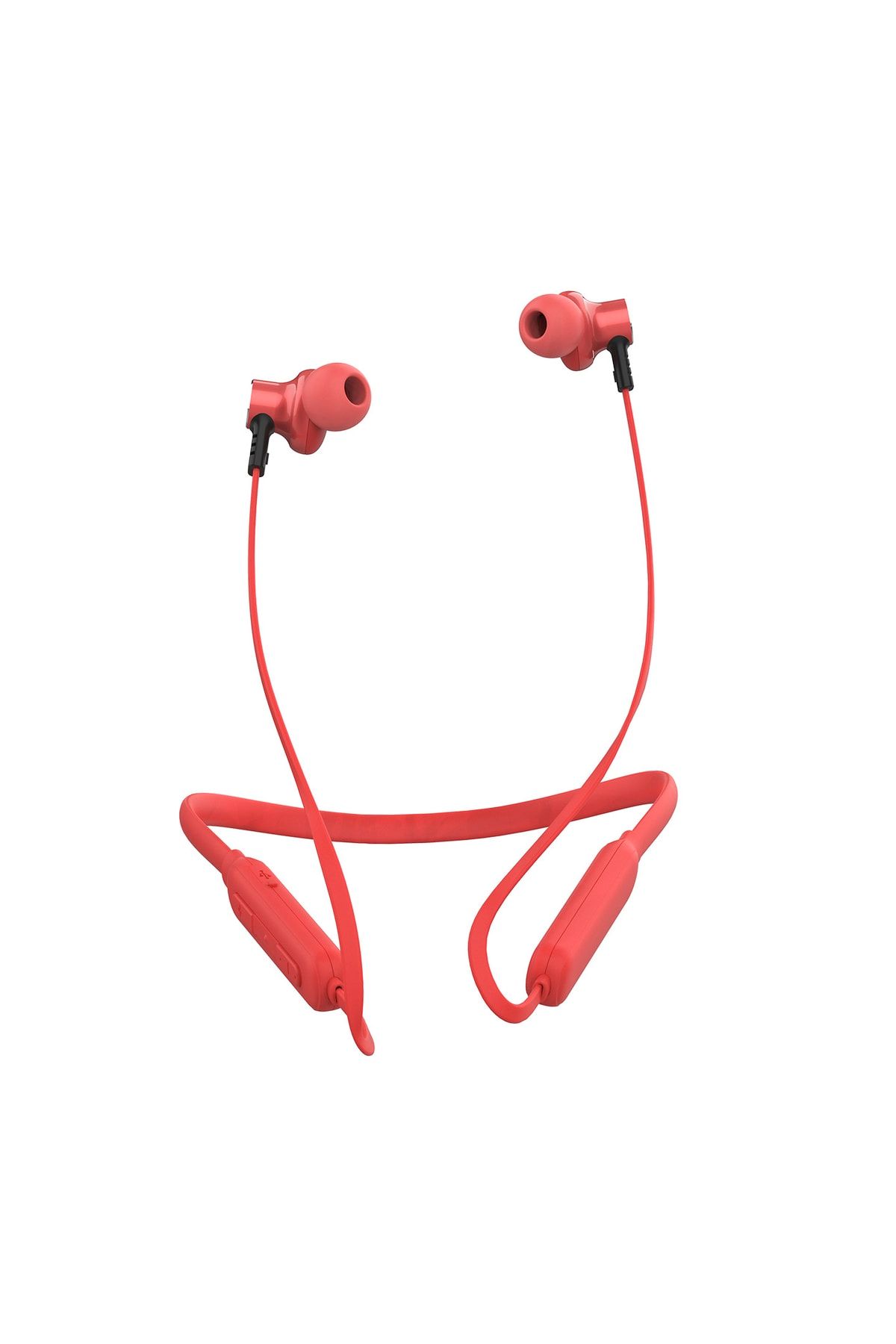 Snopy Sn-xbk02 Lotus Kırmızı Boyun Askılı Mıknatıslı Bluetooth Spor Kulak Içi Kulaklık Mikrofon