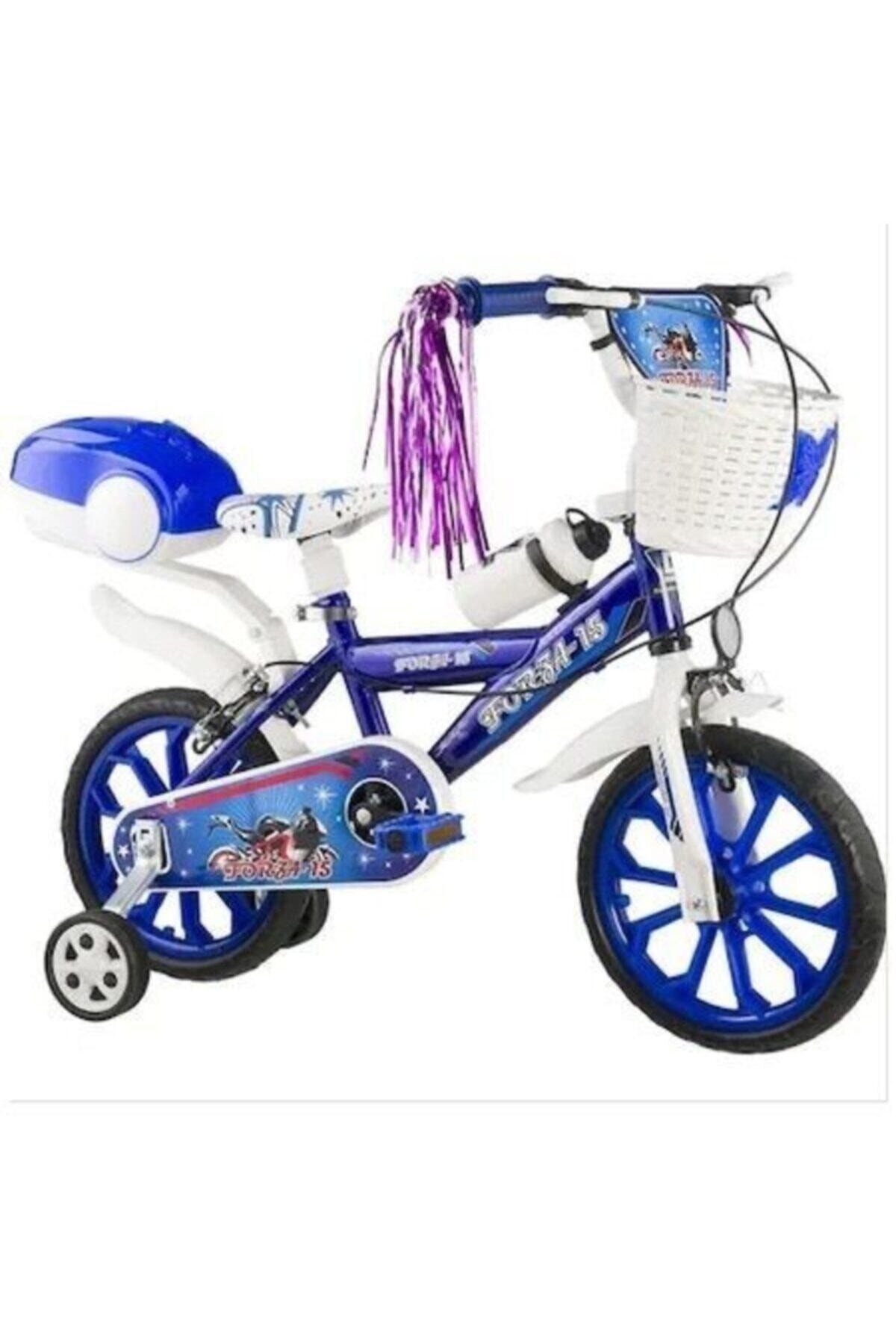 Dilaver 15 Jant Forza Çocuk Bisikleti Mavi 3-4-5 Yaş Çocuk Bisikleti