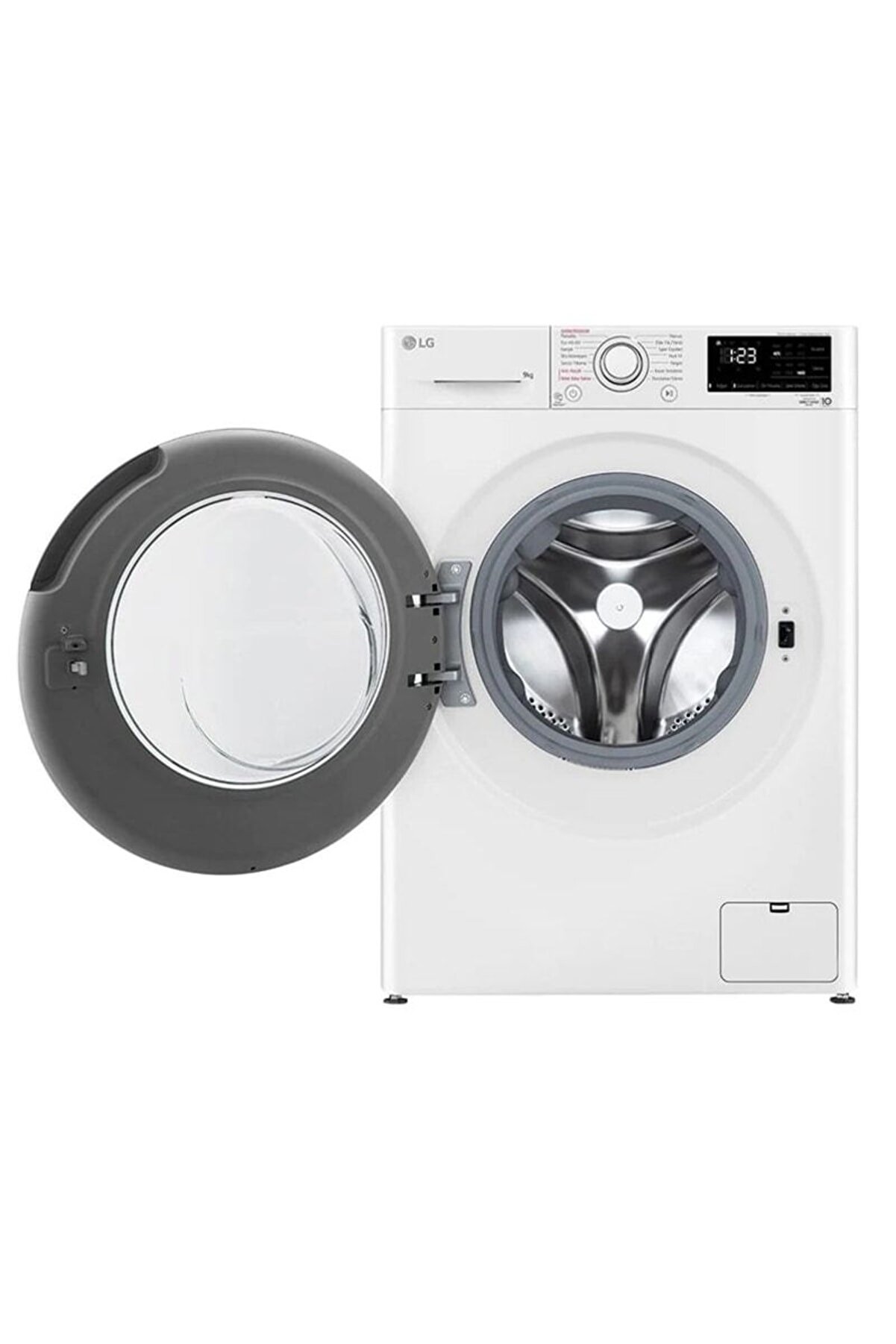 LG F4v3vyw3we 9 Kg 1400 Devir Beyaz Çamaşır Makinesi