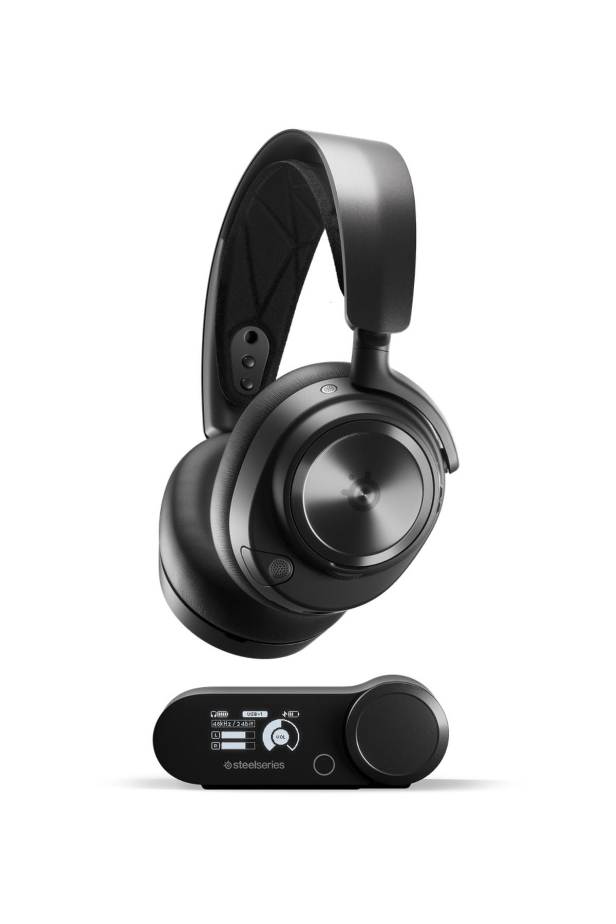 SteelSeries Arctis Nova Pro Wireless Kulak Üstü Kablosuz Oyuncu Kulaklığı