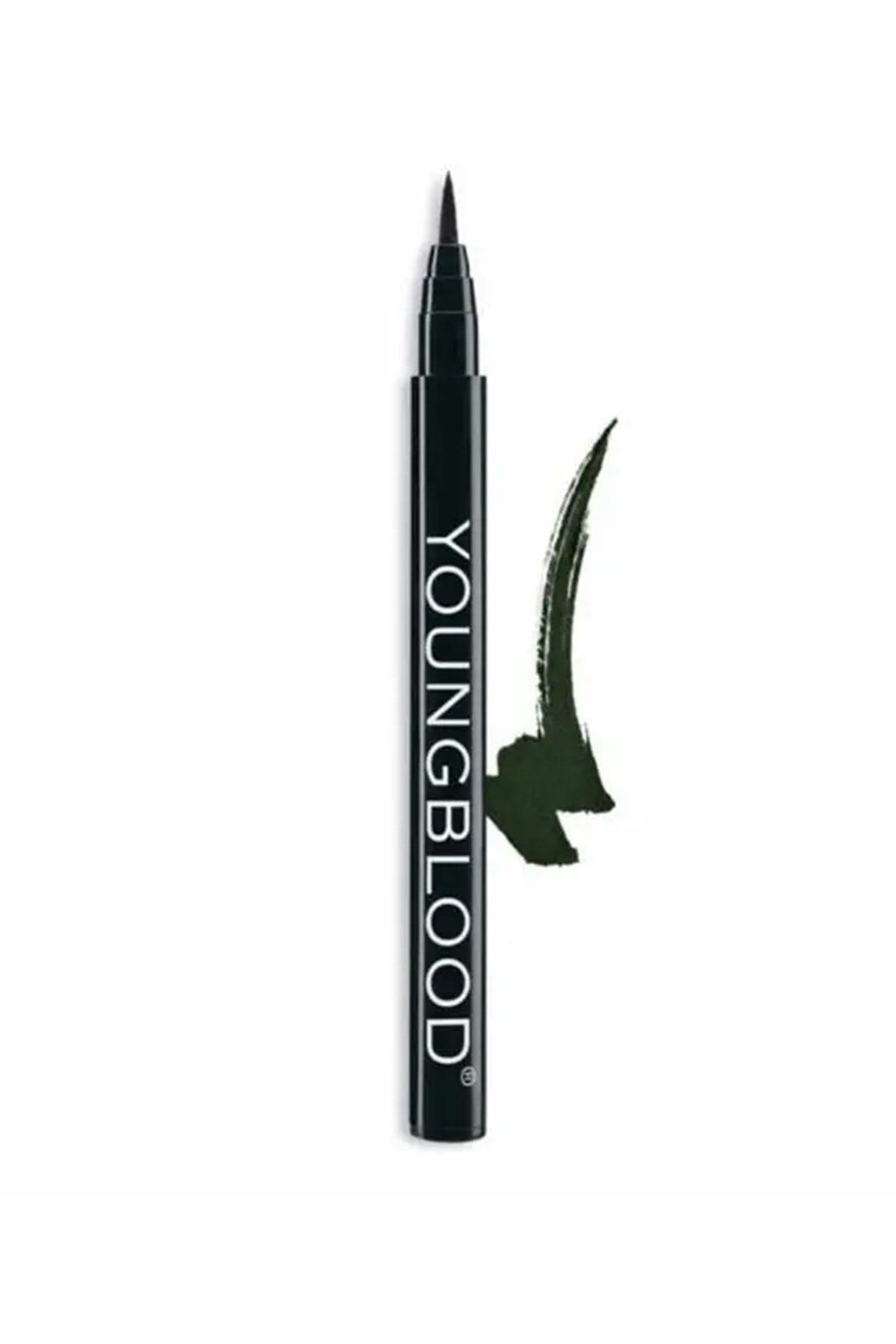 Youngblood Liquid Liner Pen Likit Formda Eyeliner 0,59 ml Verde Yeşil