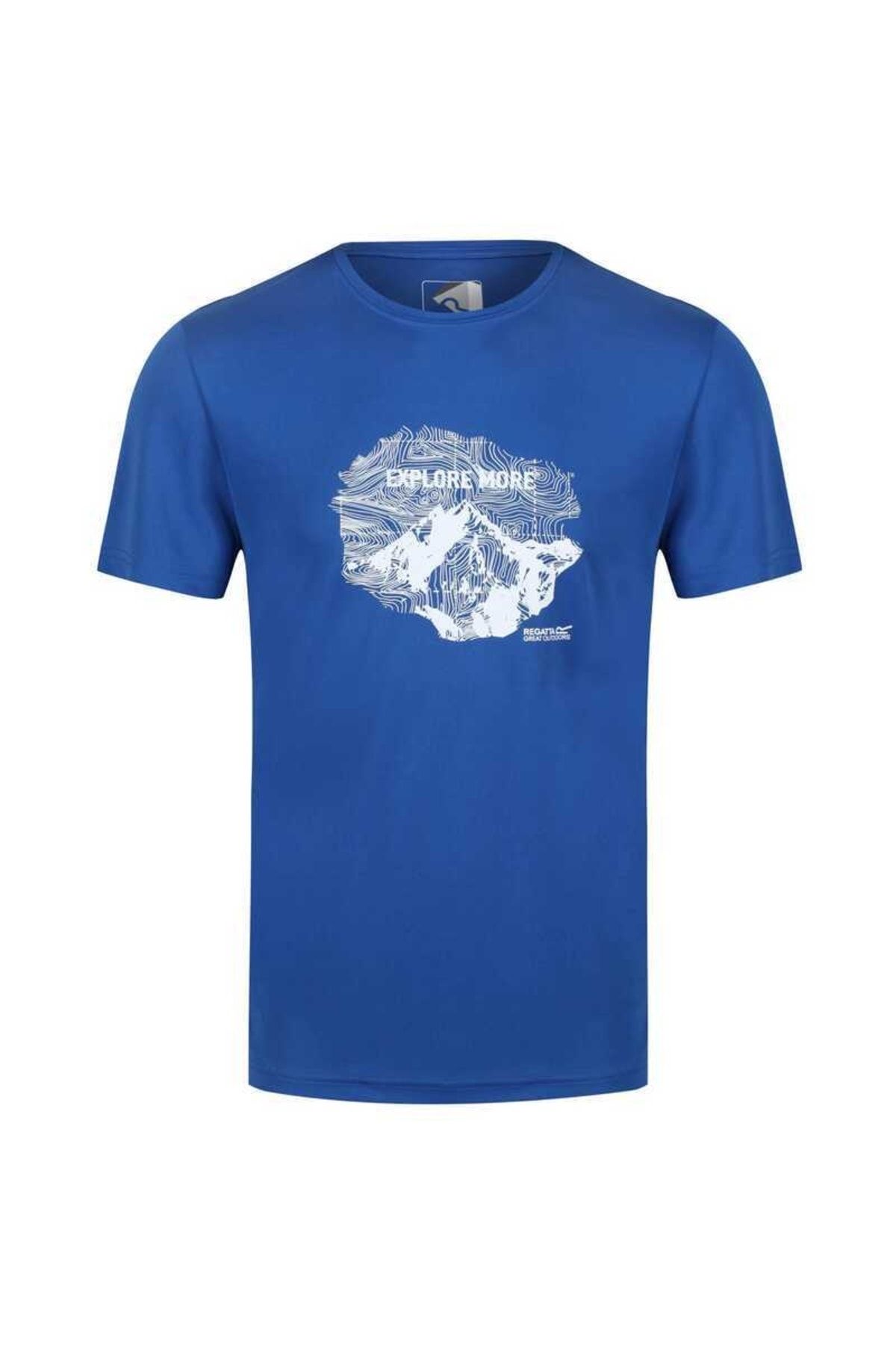 Regatta Fingal V Erkek T-shirt - Mavi