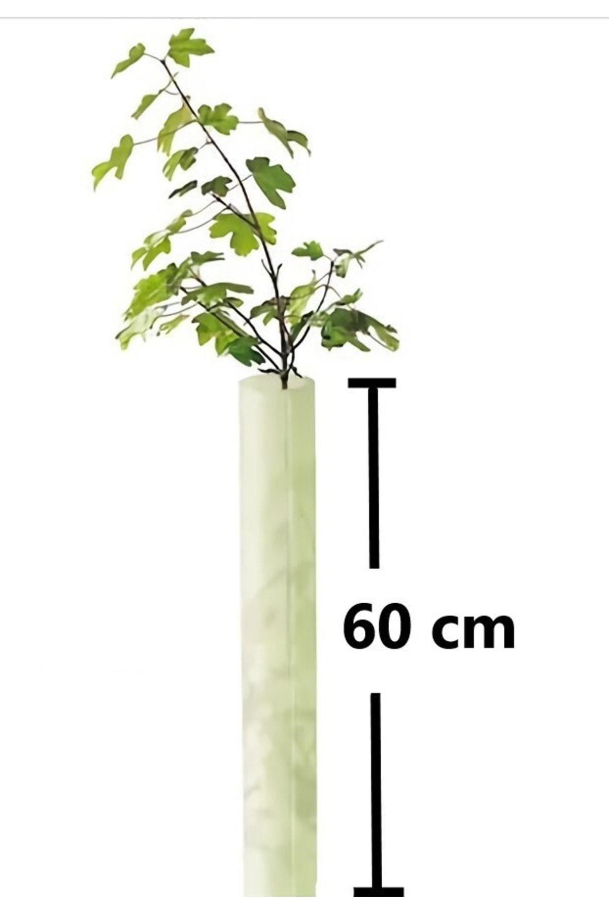 Tubex Fidan Fide Bitki Ağaç Koruma Tüpü Koruyucu Kap Kılıf 5 Li Boy : 60 Cm -mikrosera Fruitwrap