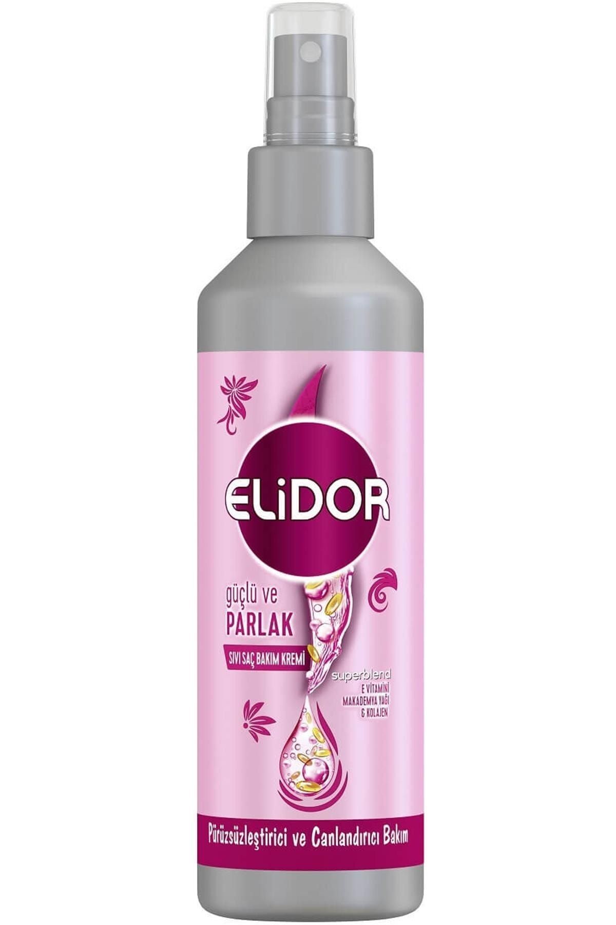 Elidor Sıvı Saç Kremi Güçlü & Parlak 200 ml