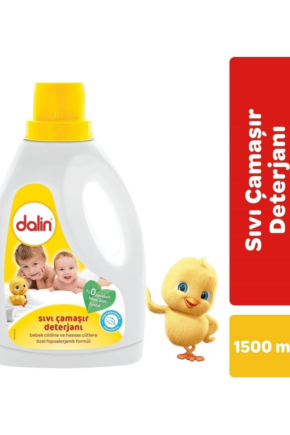Dalin Marka: Bebek Çamaşır Deterjanı Hipoalerjenik 1500 Ml Kategori: Çamaşır Deterjanı