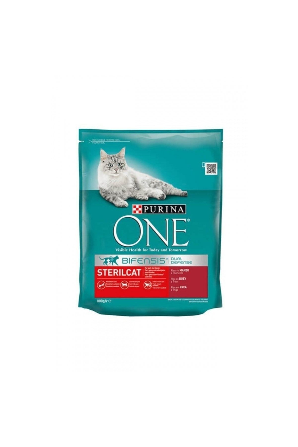 Purina One One Sterilised Sığır Etli Kısırlaştırılmış Kedi Maması 800 gr