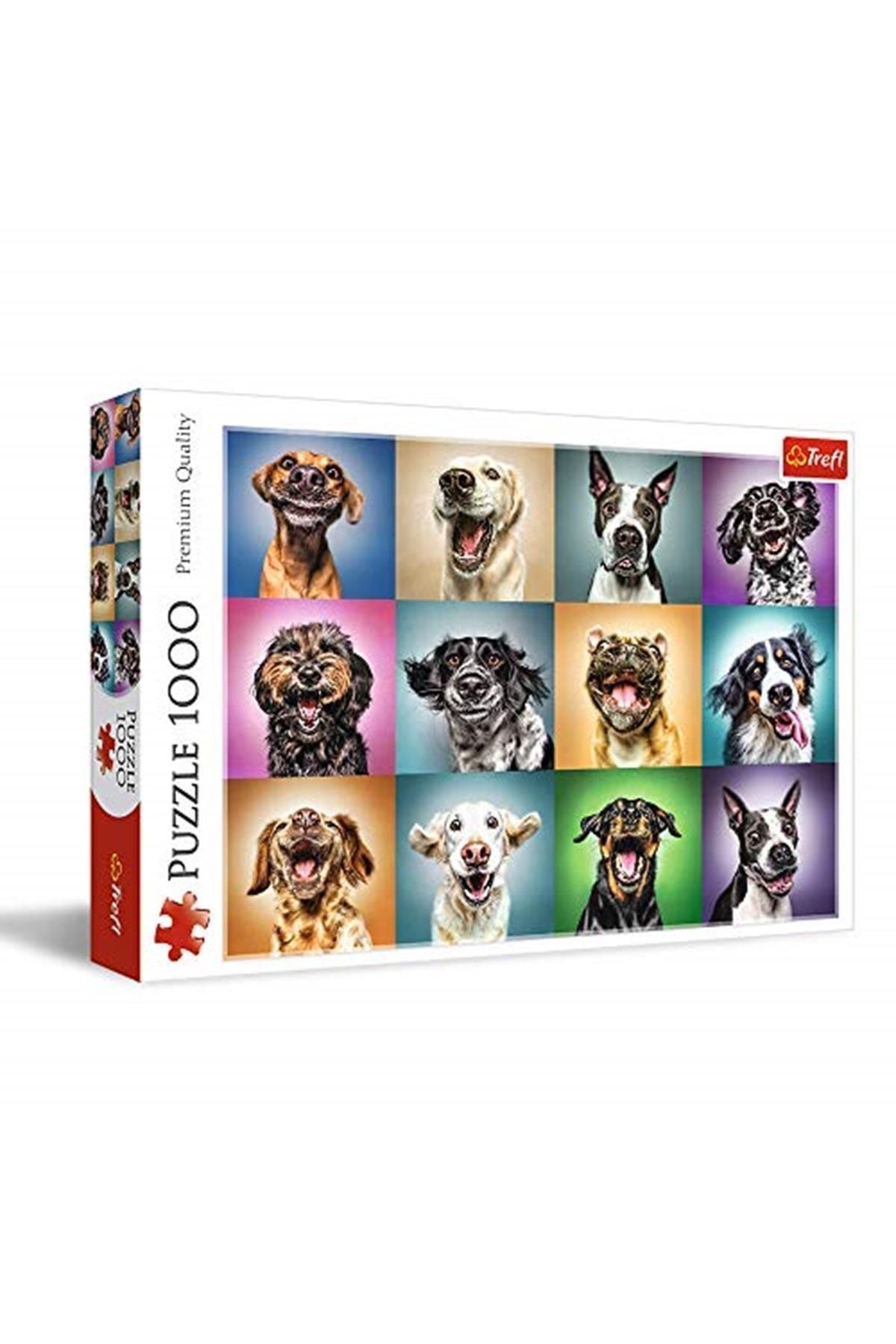 Trefl 1000 Funny Dog Portraits Kategori: Çocuk Puzzle & Yapboz