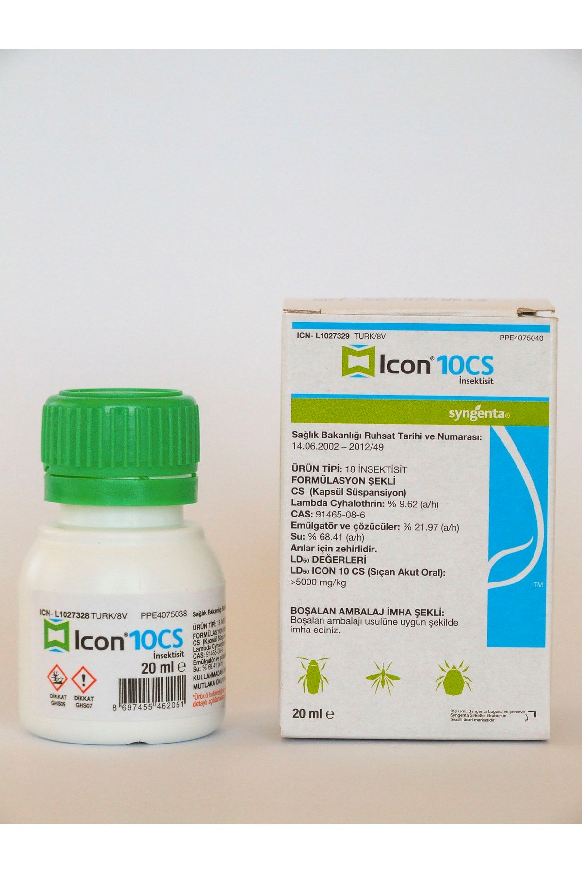 Icon 10 Cs Genel Haşere Ilacı 20 Ml