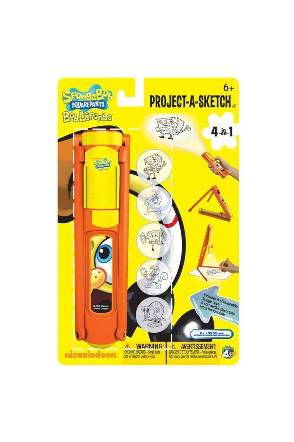 NECO TOYS Sponge Bob Ayaklı Projektör Ve Fener