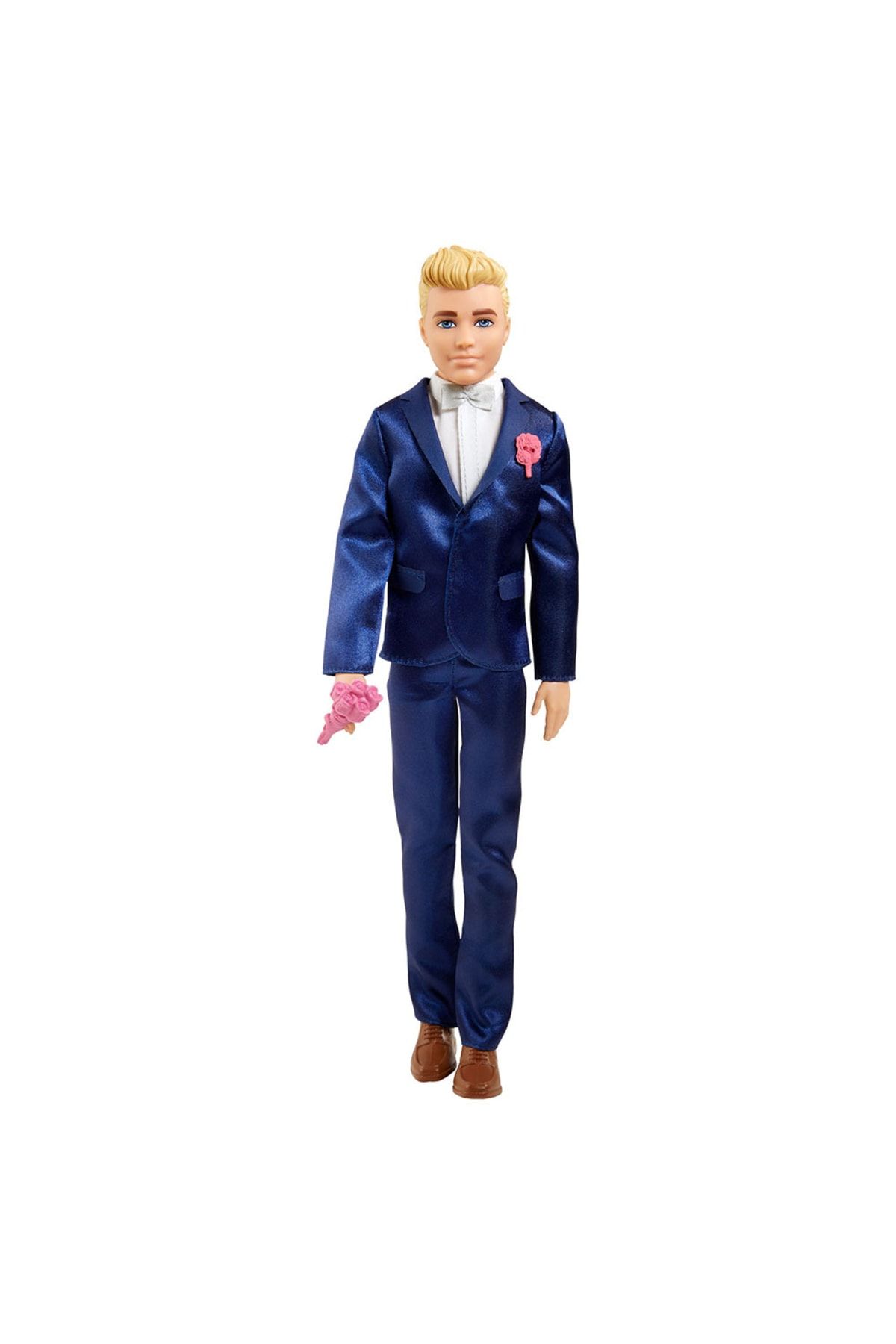 Barbie Ken Damat Bebek 30 cm Takım Elbisesi İle 3-7 Yaş Arası İçin Gtf36