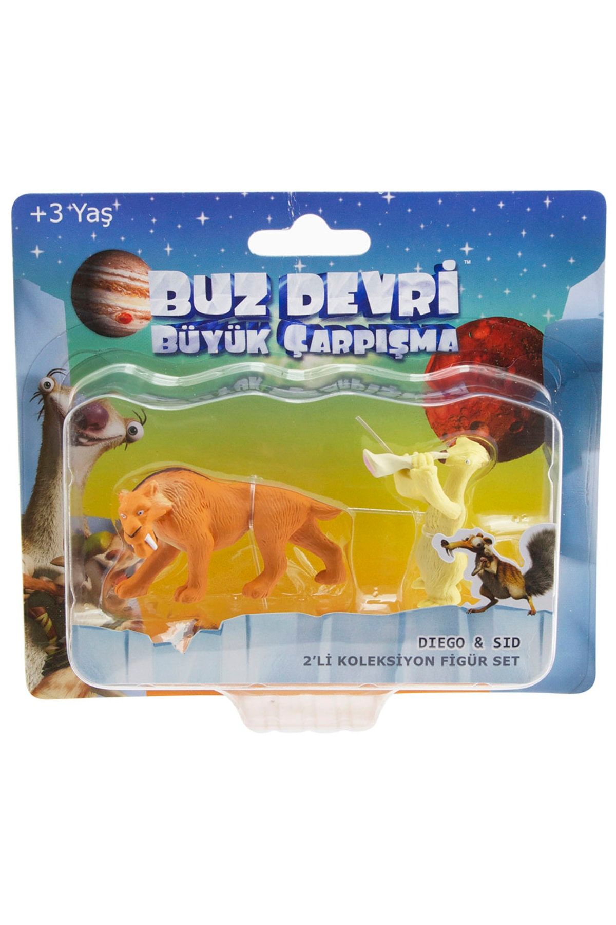 Buz Devri Ice Age - Buz Devri 5 Büyük Çarpışma Diego Sid Figür Set /