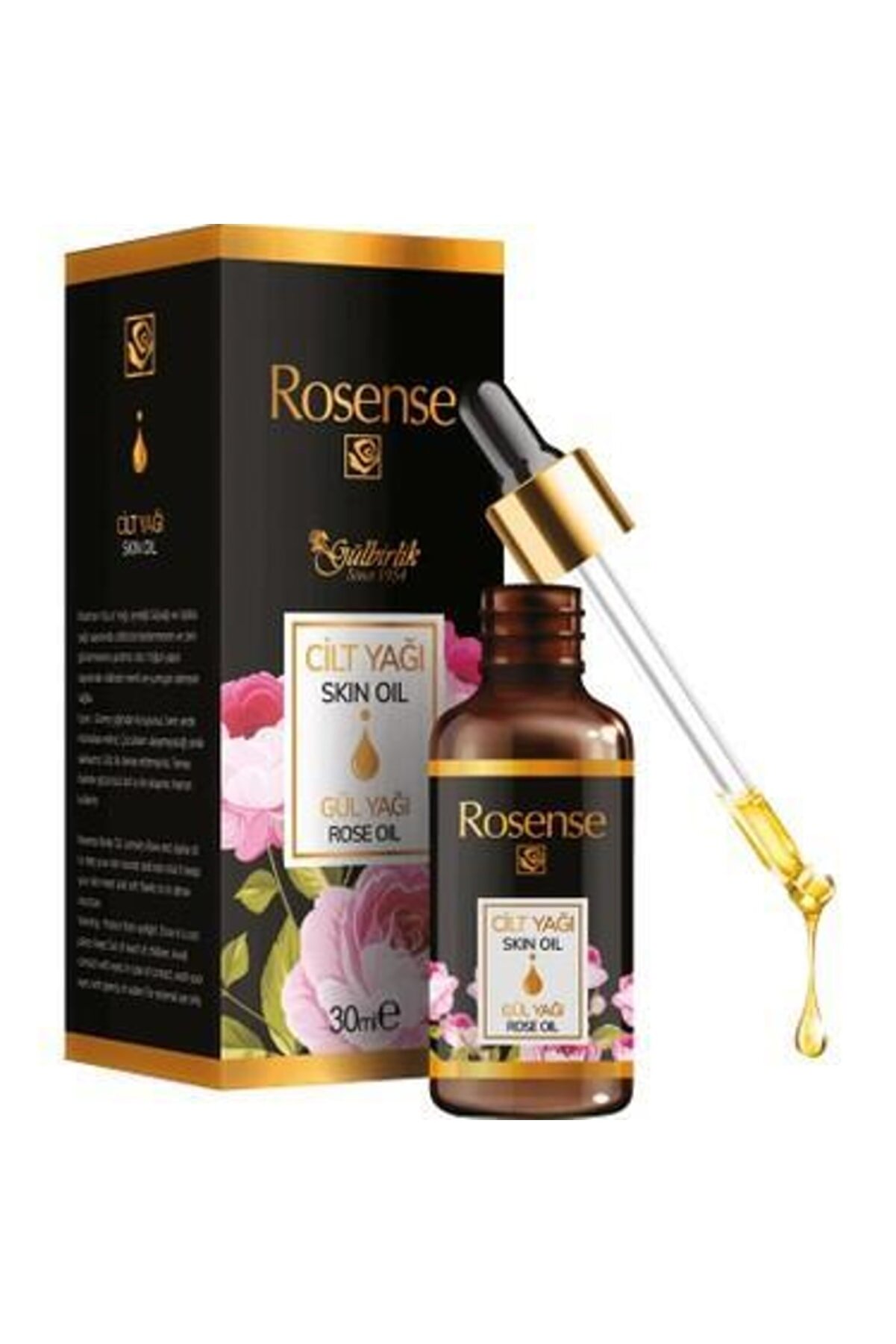 Rosense Cilt Bakım Yağı Gül 30 ml