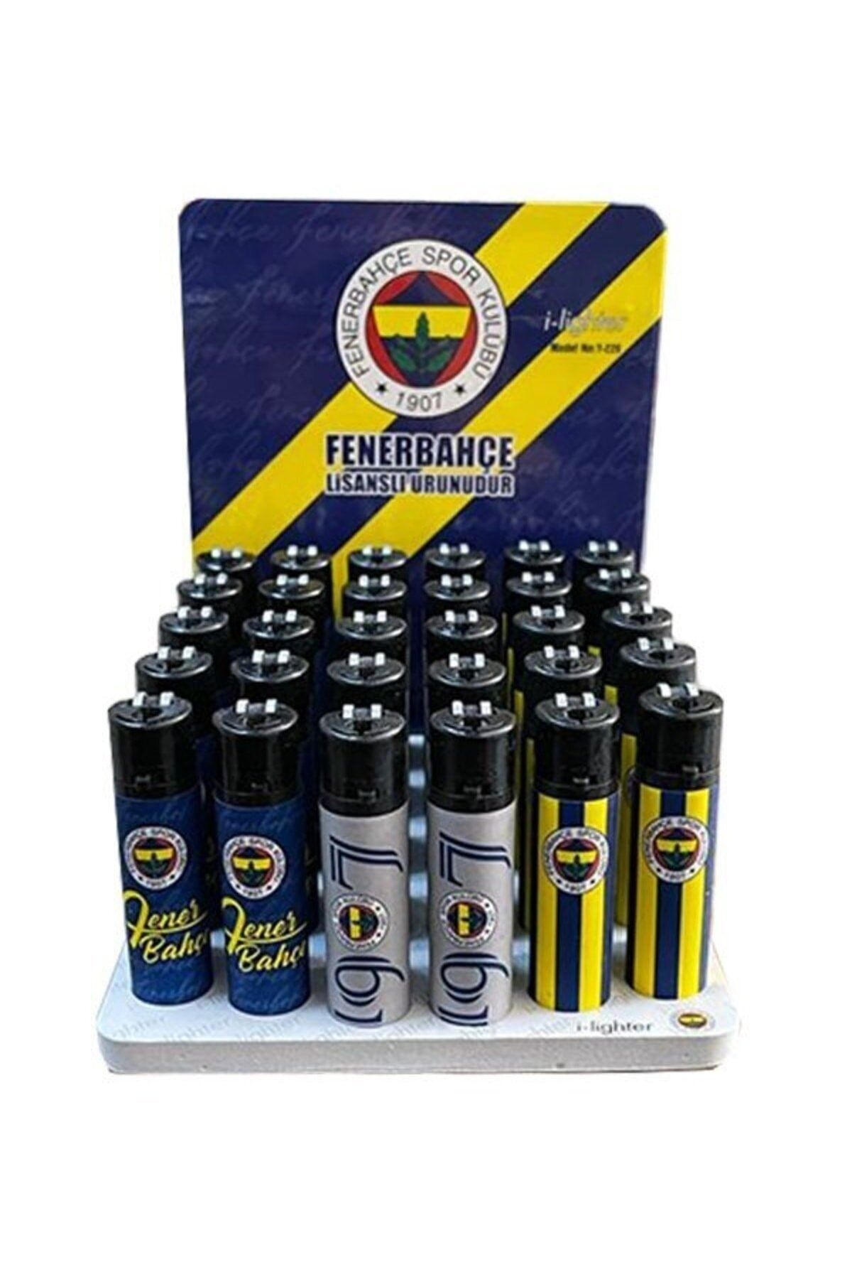 İNDİRİM CENTER Fenerbahçe Baskılı Lisanslı Taşlı Çakmak 3 Adet