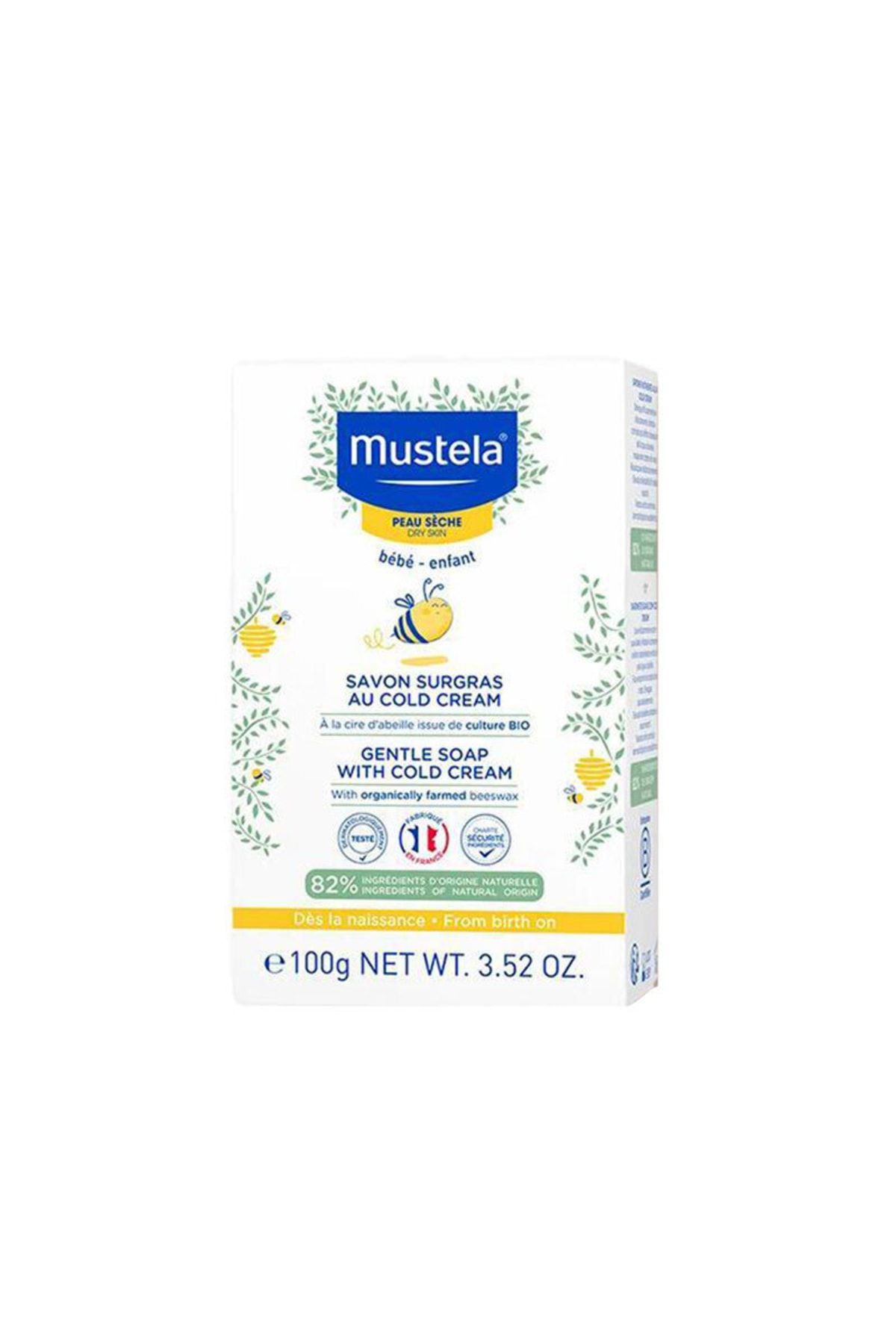 Mustela Gentle Soap With Cold Cream Içeren Besleyici Sabun 100 Gr