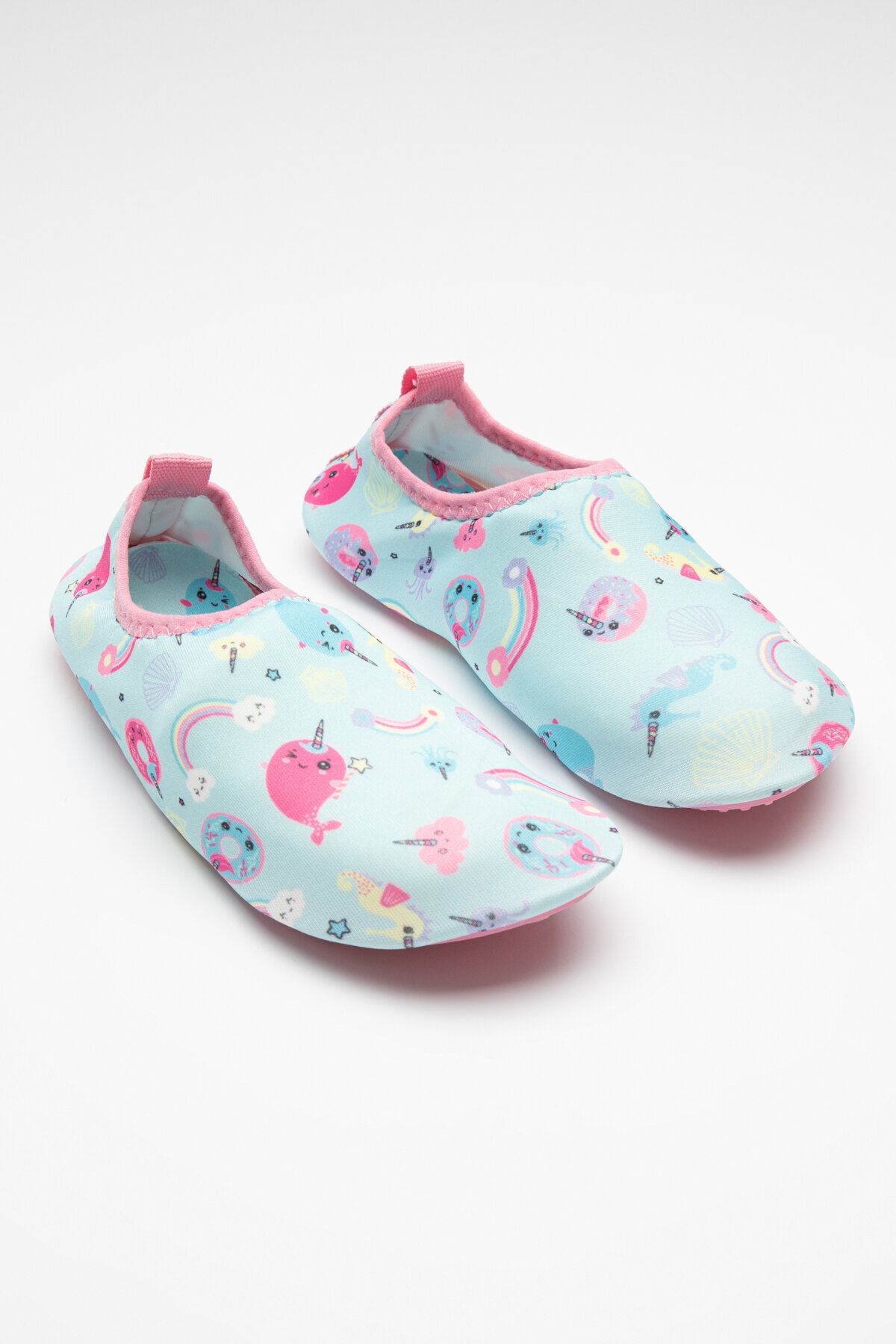 Penti Çok Renkli Kız Çocuk Blue Unicorn Sea Shoes