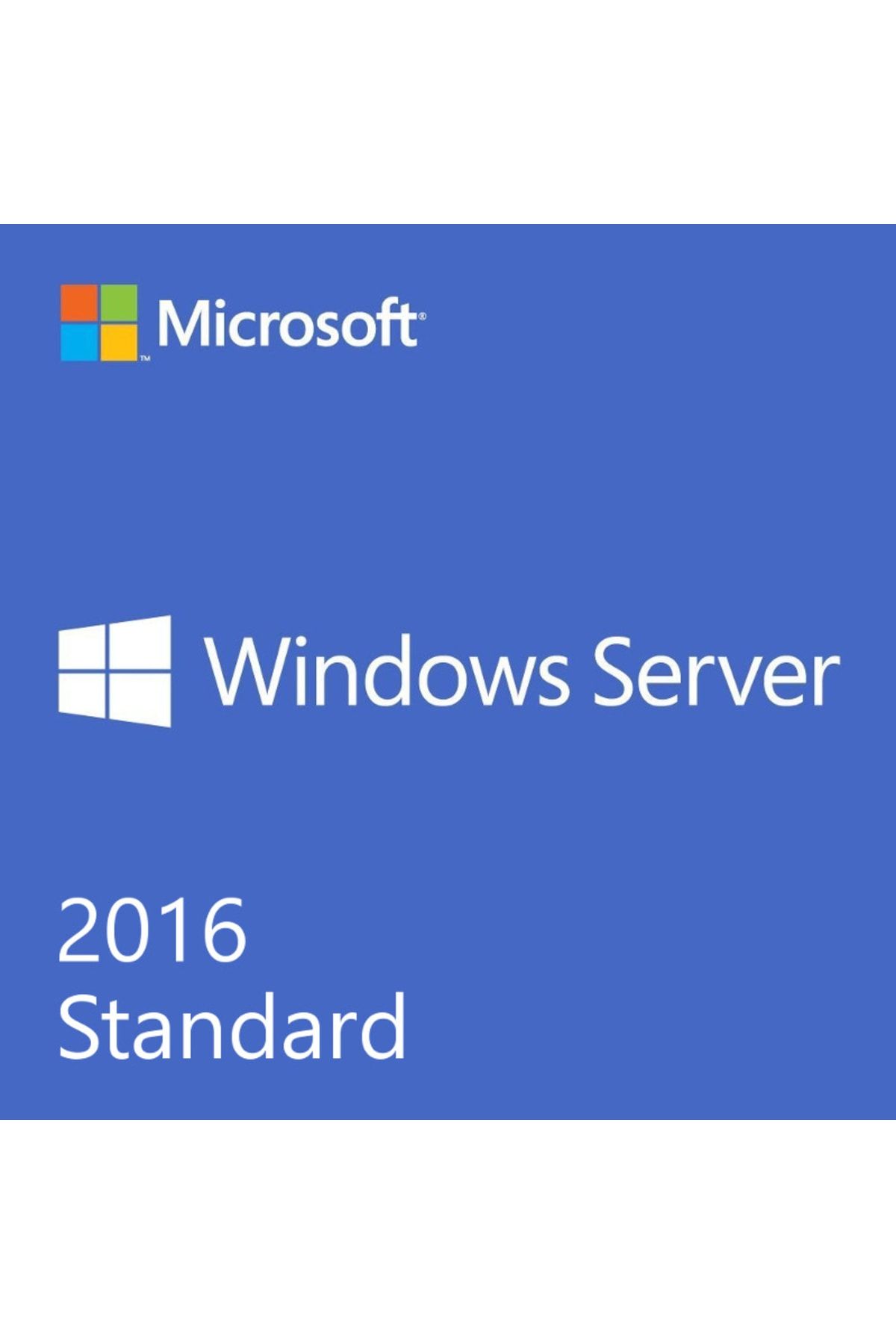 Microsoft Server 2016 Standart Dijital Lisans Evu Bireysel Kurumsal