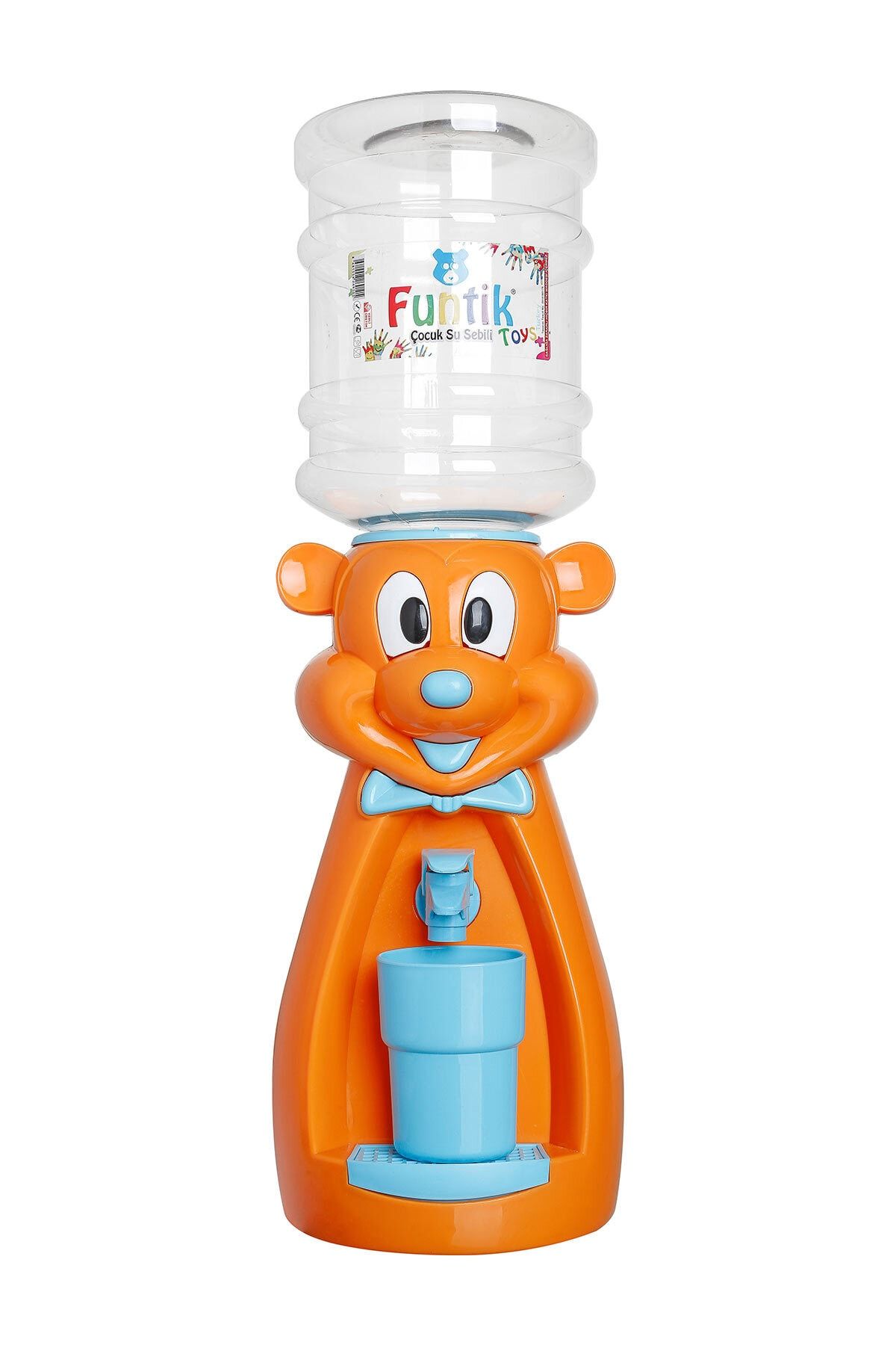 Funtik Toys Funtik Ayı Konsepti Turuncu Çocuk Su Sebili