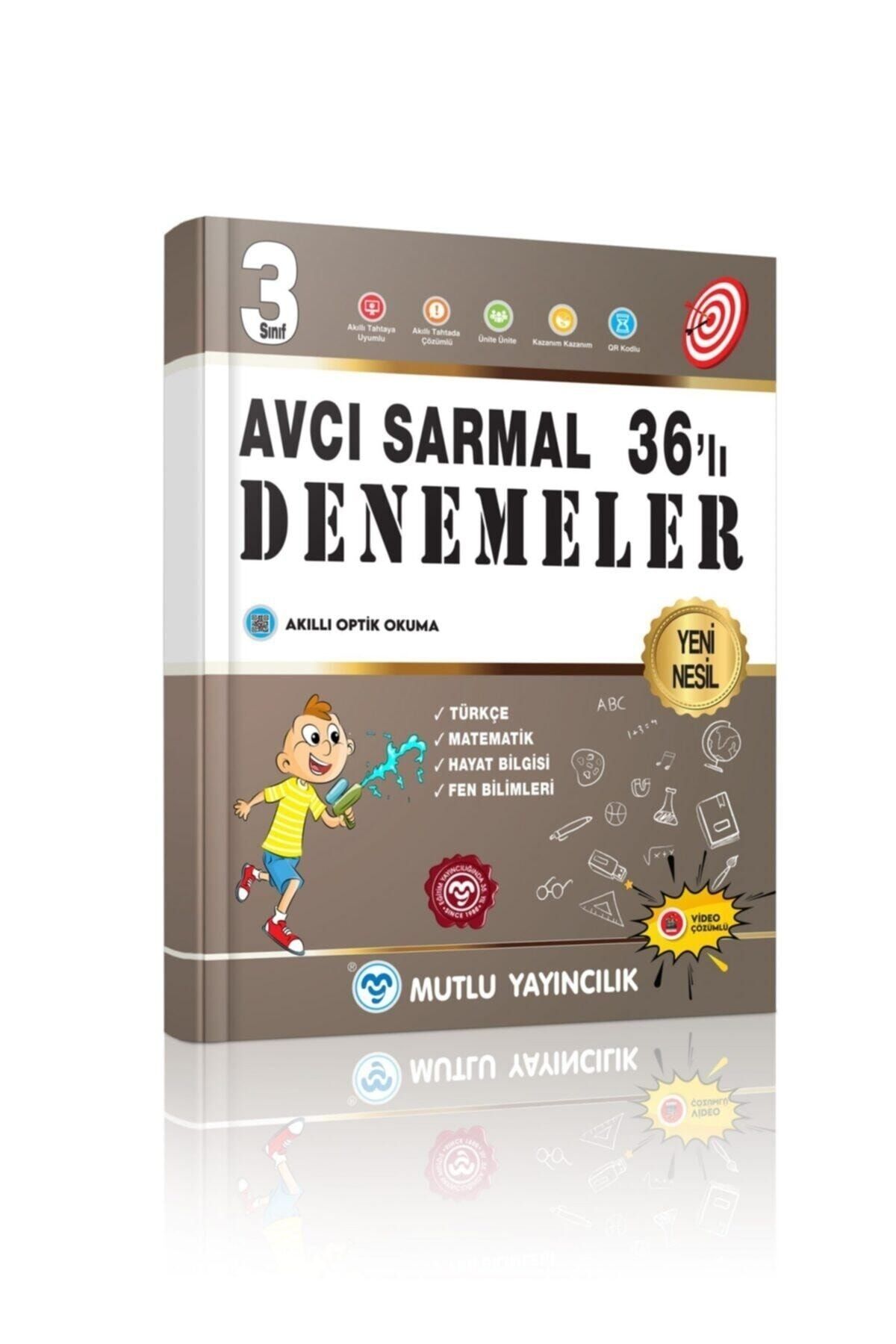 Mutlu Yayıncılık Avcı Sarmal 36’lı Denemeler 3.sınıf