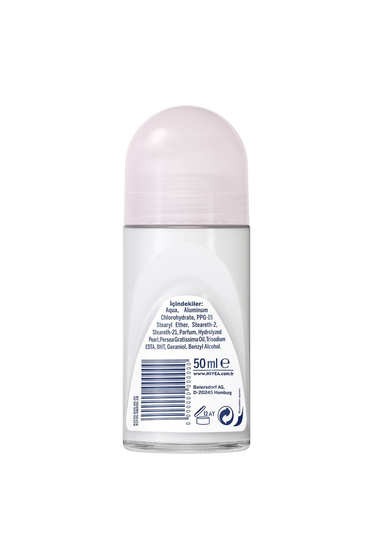 Kadın Roll On Deodorant Pearl & Beauty 50ml,48 Saat Anti-perspirant Koruma_4