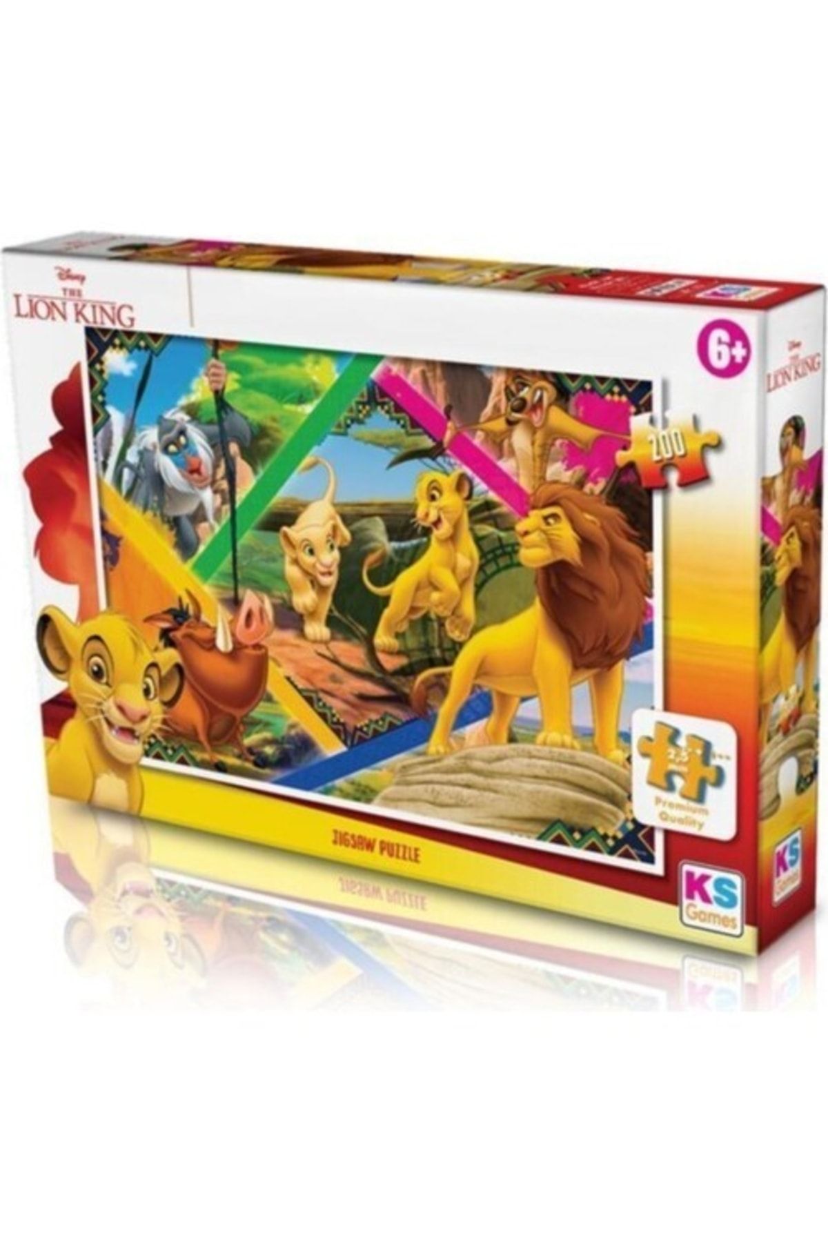 Ks Games 200 Parça Puzzle Lion King Lisanslı Ürün