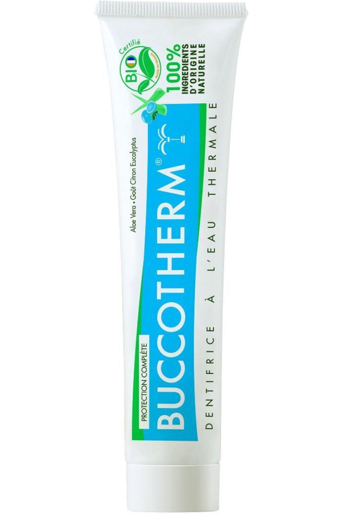 Buccotherm Limon Aromalı Organik Sertifikalı Beyazlatıcı Diş Macunu75ml, 1450 Ppm