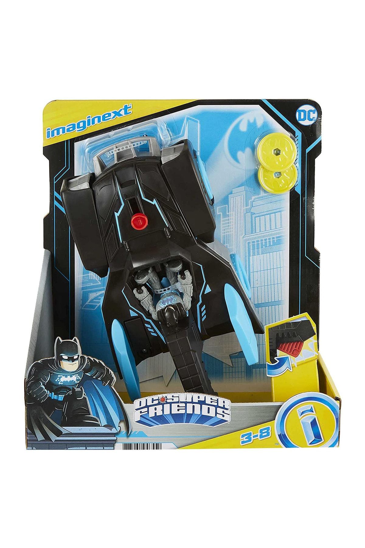 Fisher Price Imaginext Dc Super Friends Bat-tech Batmobil