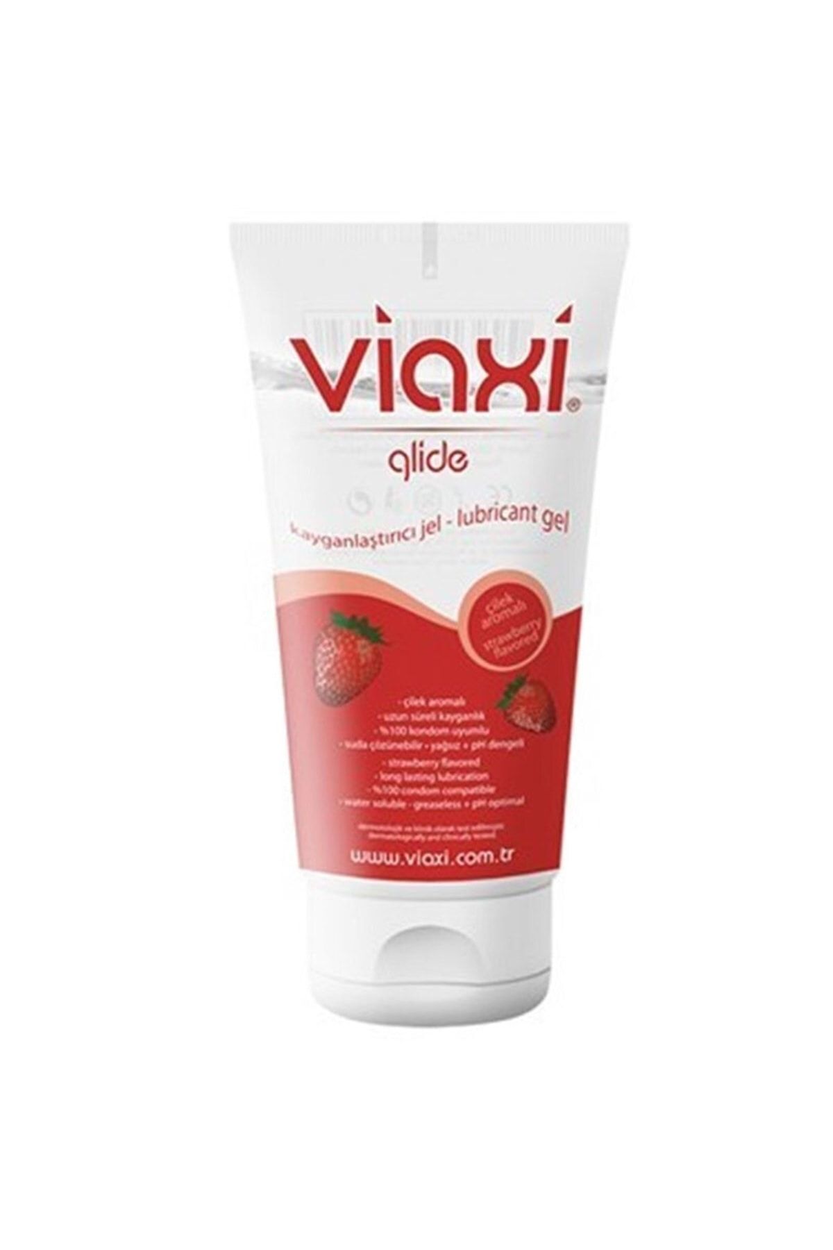 Viaxi Glide Strawberry Lubricant Gel 100 ml