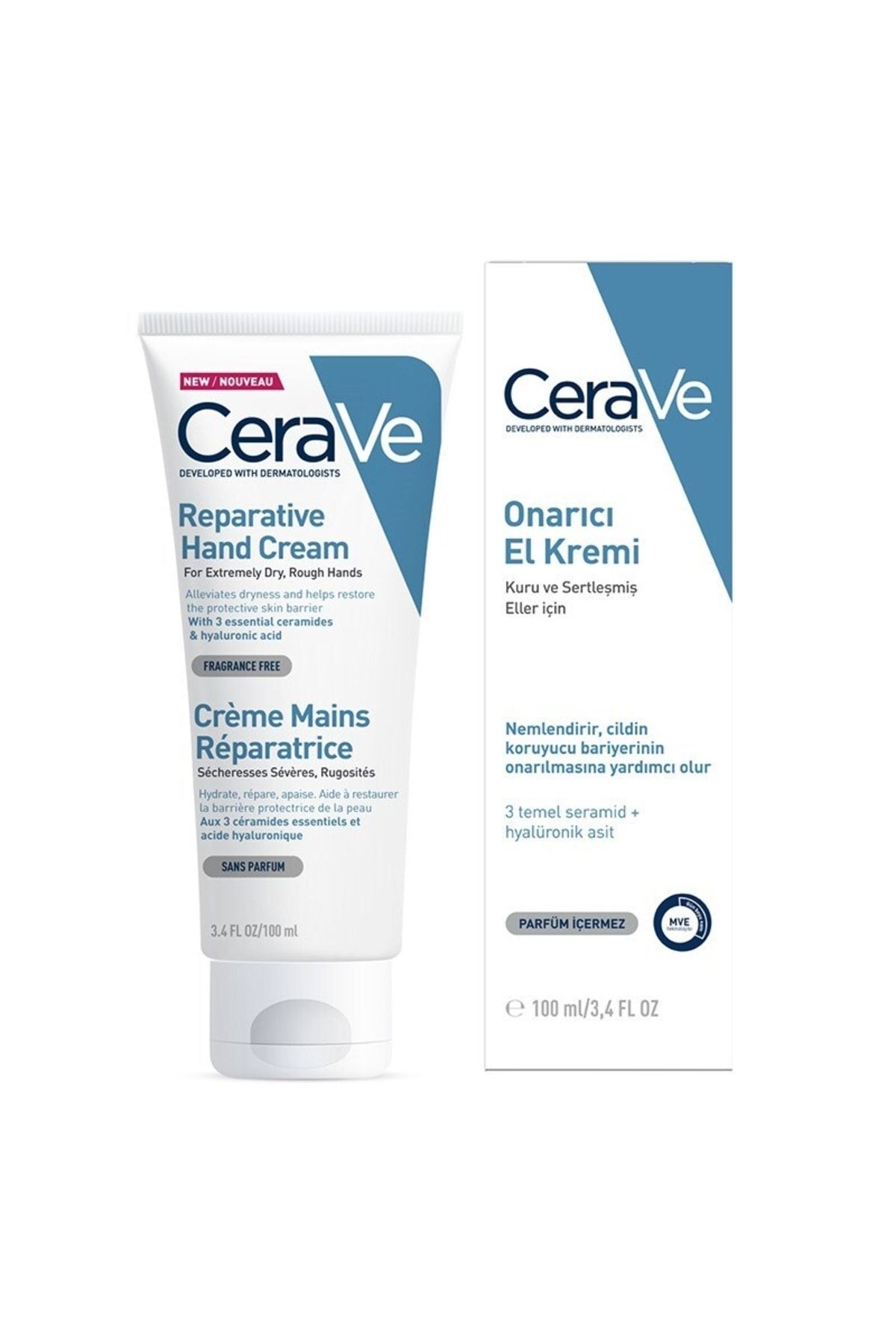 CeraVe Reperative Hand Cream 100 Ml Onarıcı El Kremi