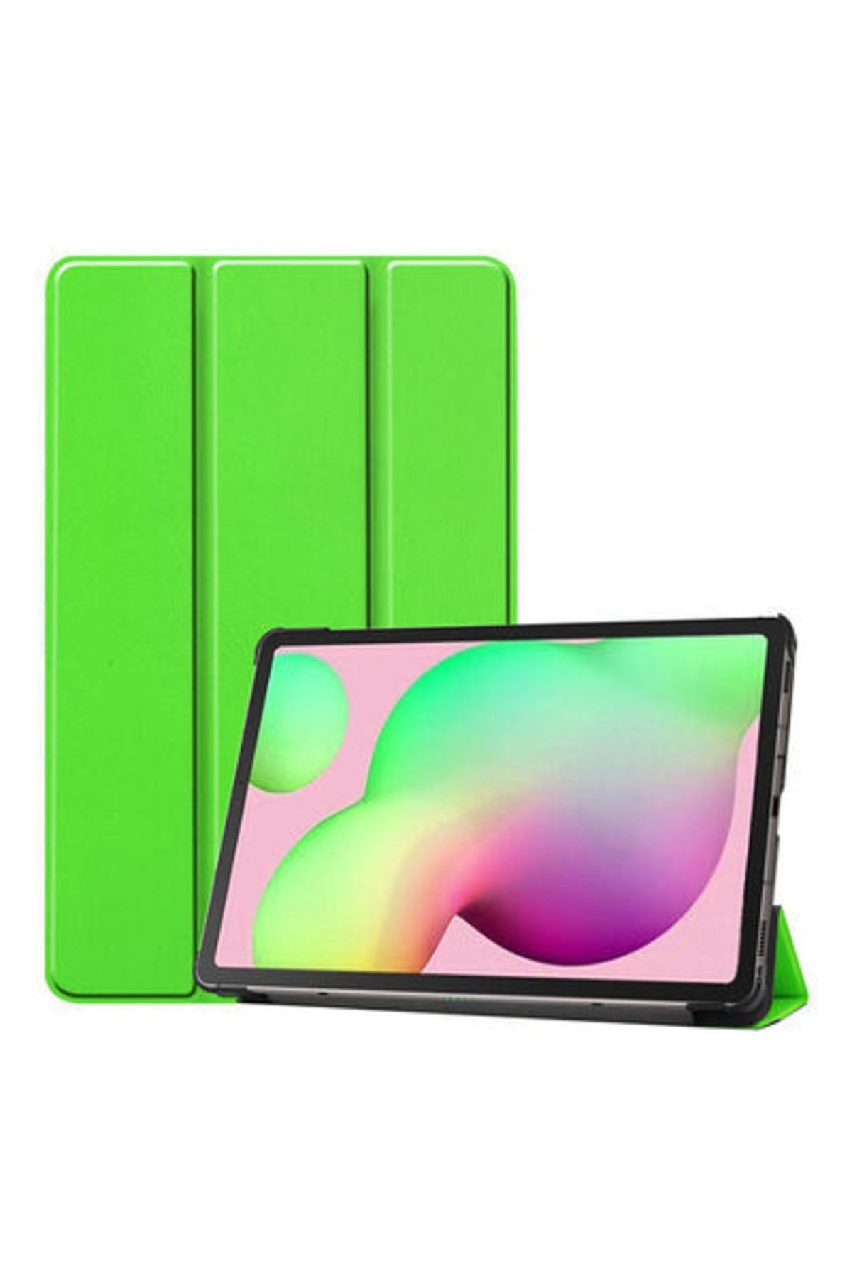 AQUA AKSESUAR Samsung Galaxy Tab A7 Lite Uyumlu Sm-t220 Kılıf Smart Case Katlanır Standlı Tablet Kılıfı