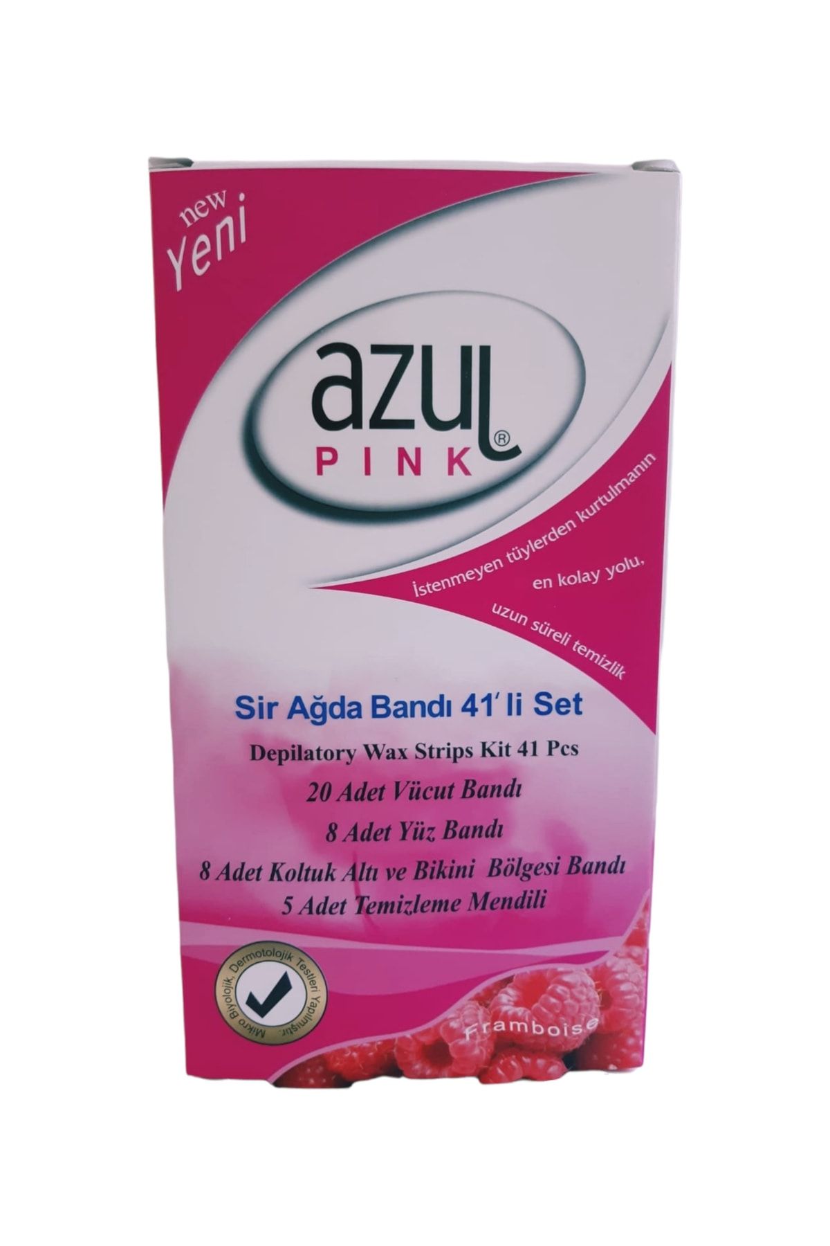 AZUL Professional Ağda Bandı Seti 41 Li Hassas Ciltler Için Bacak&vücut Bölgesi Super Fiyat