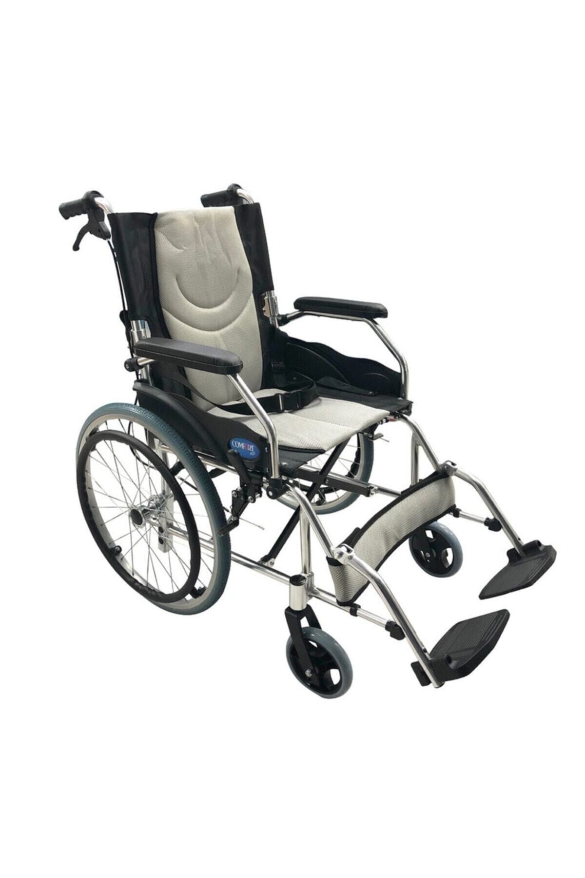 Comfort Plus Ky863laj-a20 Alüminyum Özellikli Tekerlekli Sandalye Gri-siyah