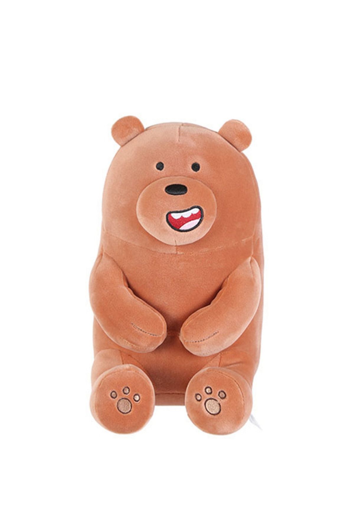 Miniso We Bare Bears Yumuşak Bebek- Grizzly 30 Cm
