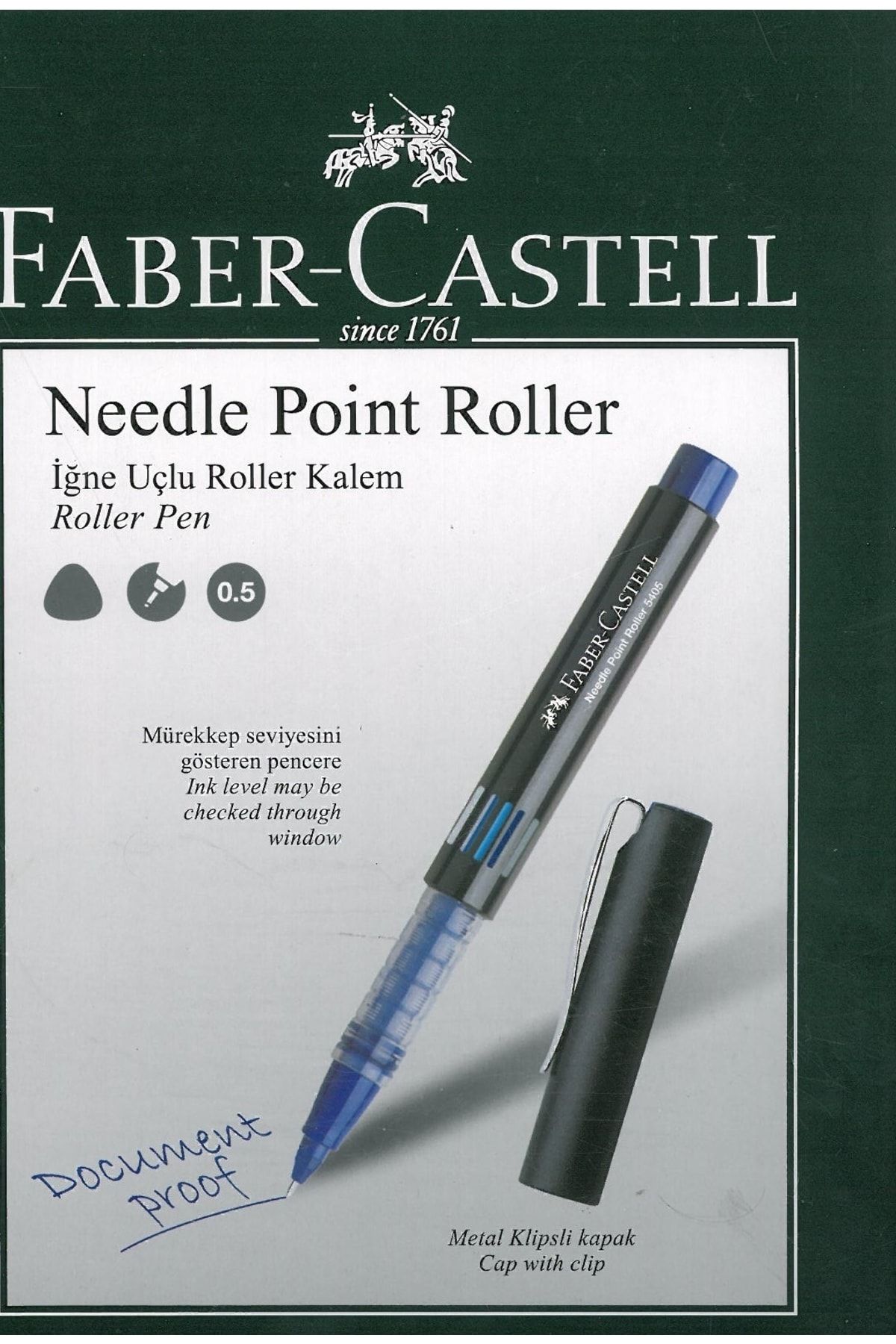 Faber Castell Faber-castell Needle Point Roller -05 Igne Uç Pilot Kalem ( Yeniiii ) 3 Adet Set