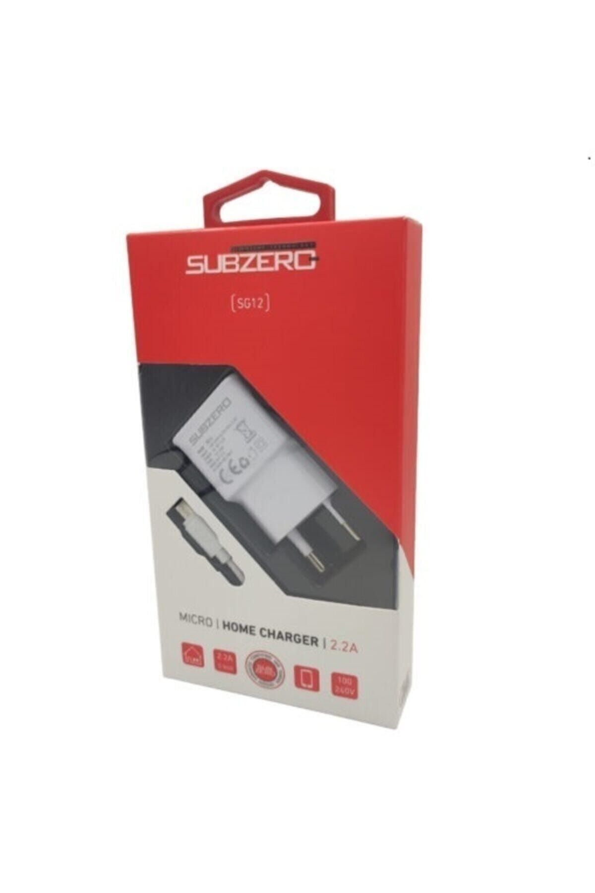 Subzero Micro Şarj Cihazı Tüm Marka Model Uyumlu 2.2a 5v