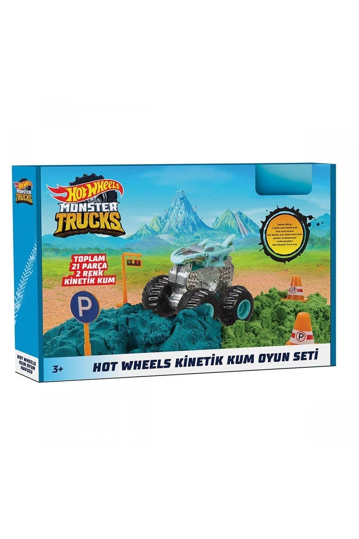 Mattel Hhj36 Hot Wheels Monster Trucks Kinetik Kum Oyun Seti - Kampanya Fiyatlı Ürün
