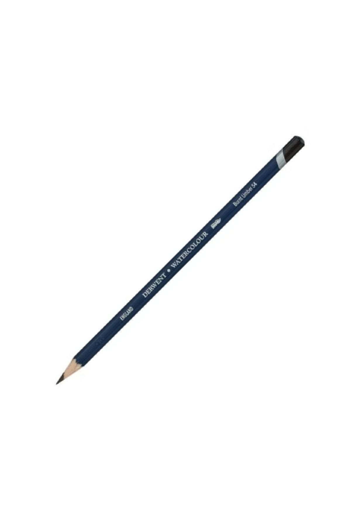 Derwent Watercolour Pencil (sulu Boya Kalemi) Burnt Umber (54)